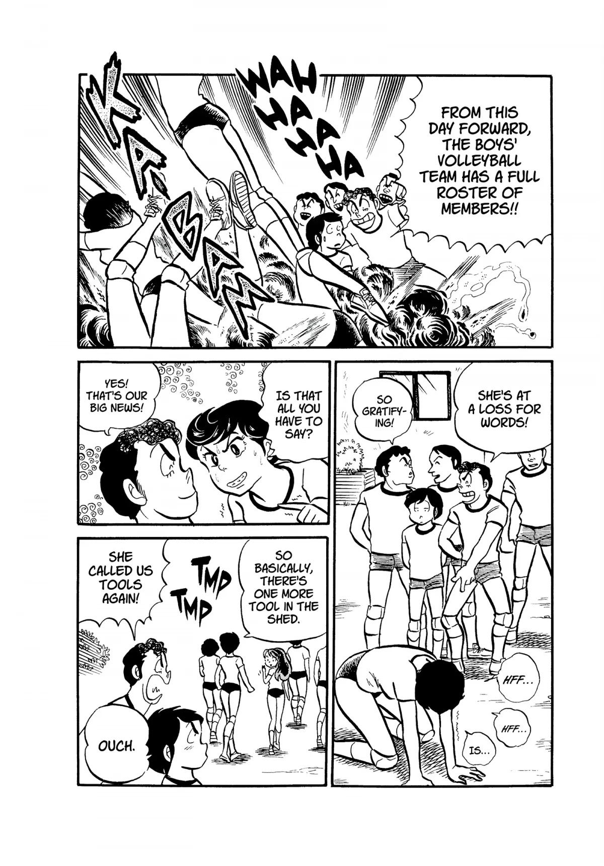 Urusei Yatsura Chapter 49 page 10 - Chapter 49: No Crying on the Court