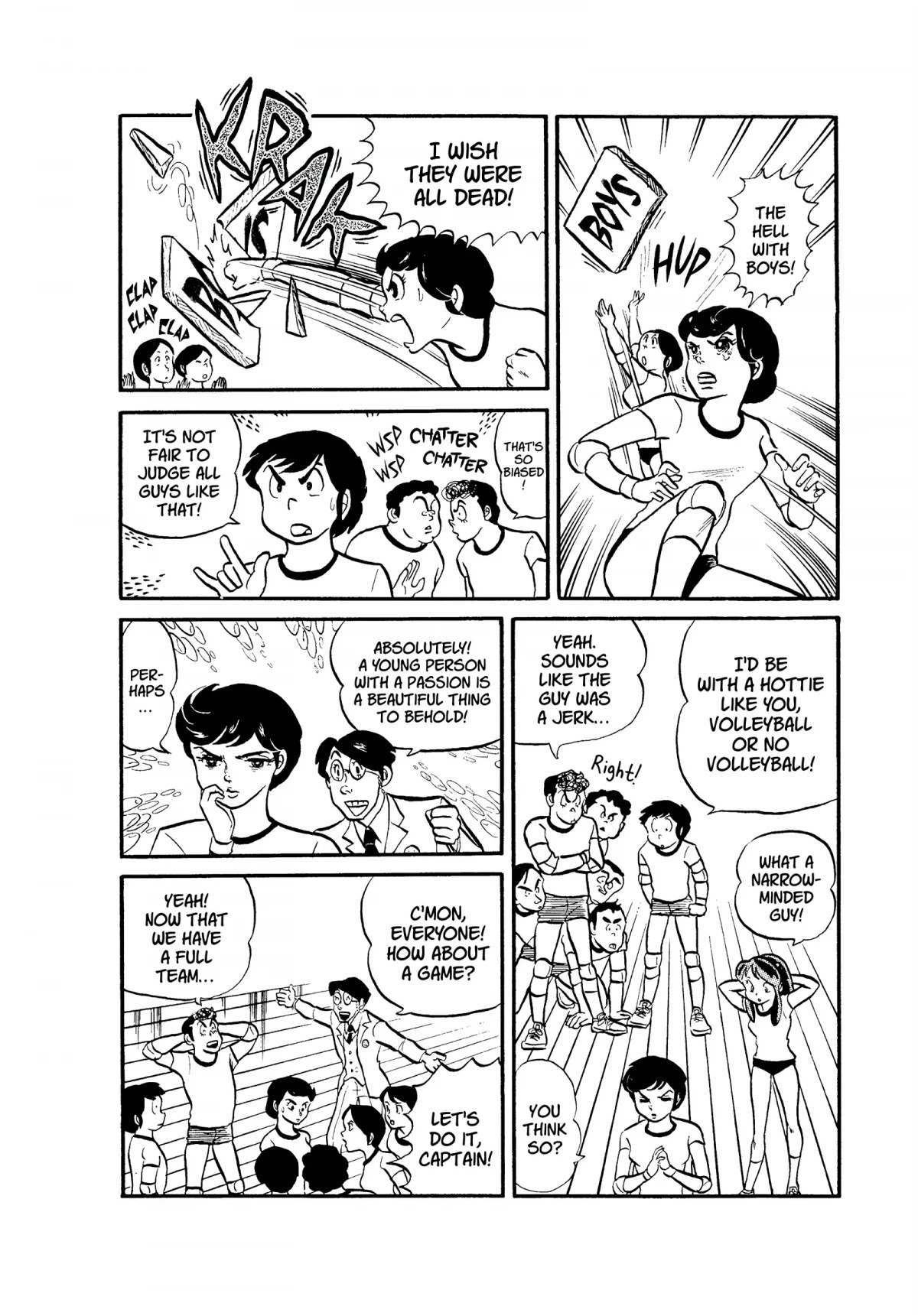 Urusei Yatsura Chapter 49 page 14 - Chapter 49: No Crying on the Court