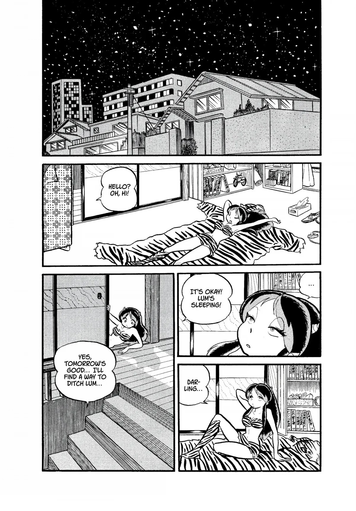 Urusei Yatsura Chapter 5 page 2 - Chapter 5: Between a Rock and a Hard Place