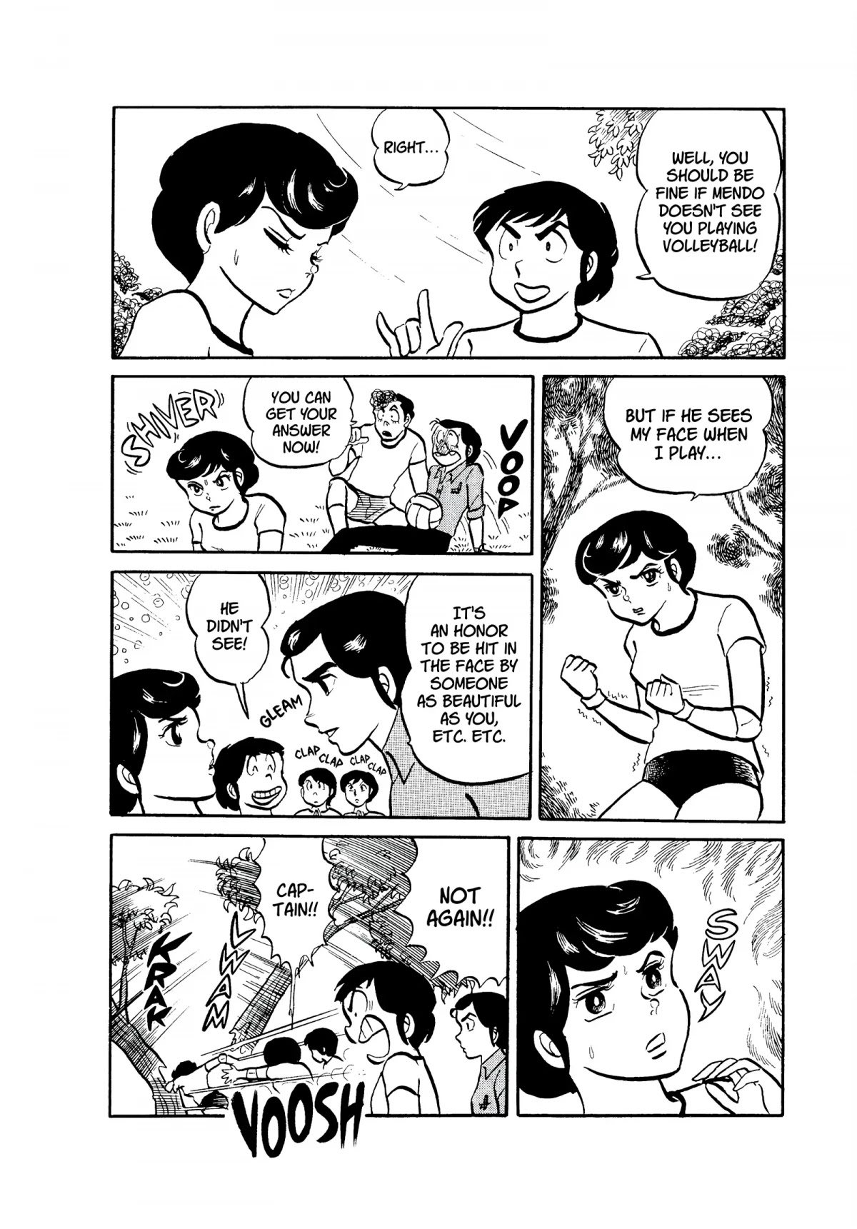 Urusei Yatsura Chapter 50 page 12 - Chapter 50: Love Disappears on the Court
