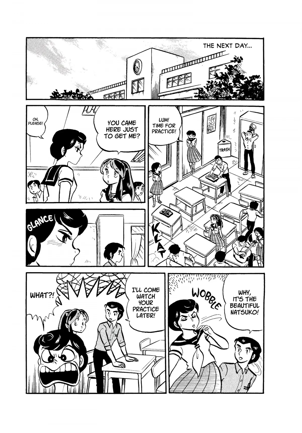 Urusei Yatsura Chapter 50 page 13 - Chapter 50: Love Disappears on the Court