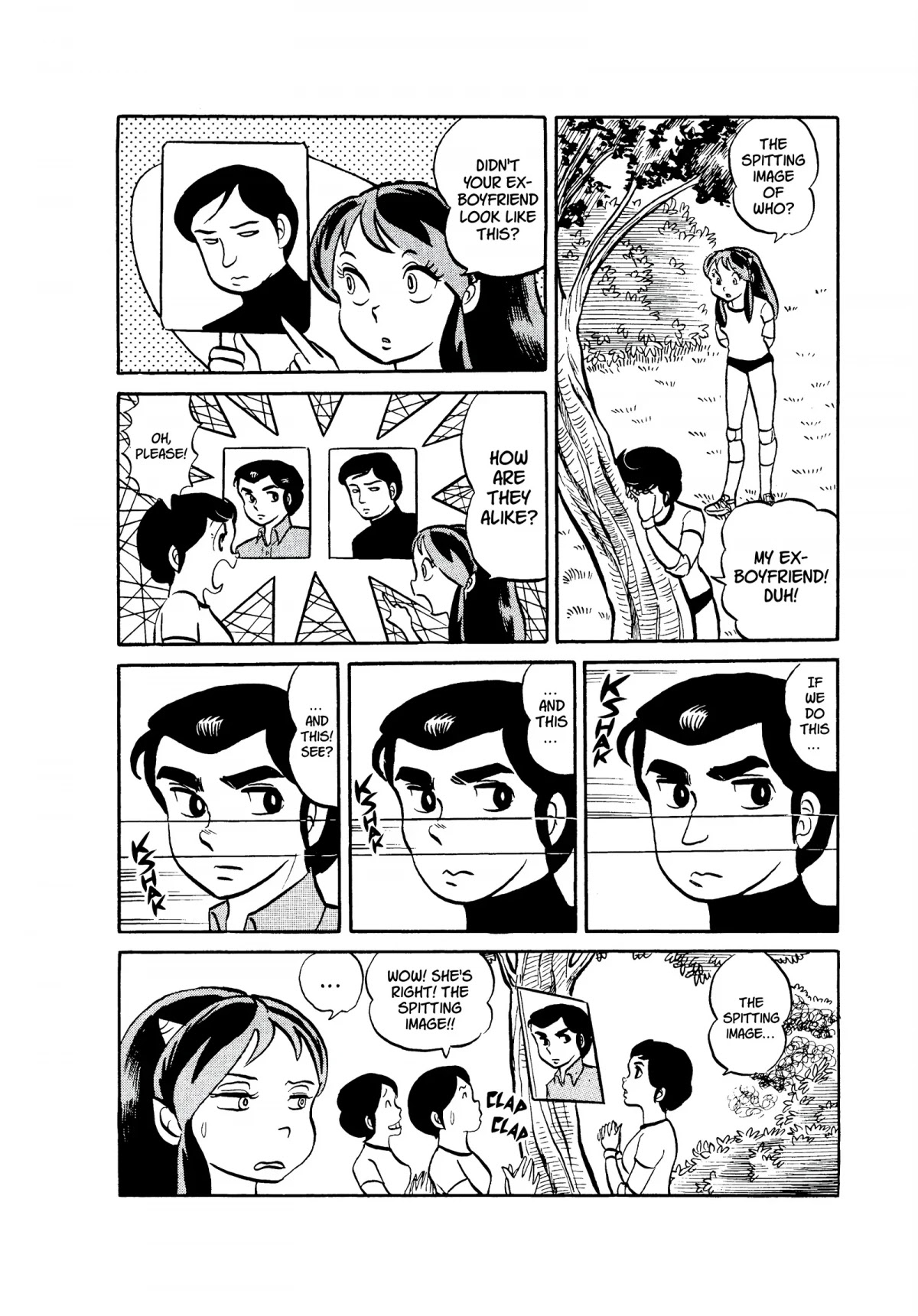 Urusei Yatsura Chapter 50 page 8 - Chapter 50: Love Disappears on the Court
