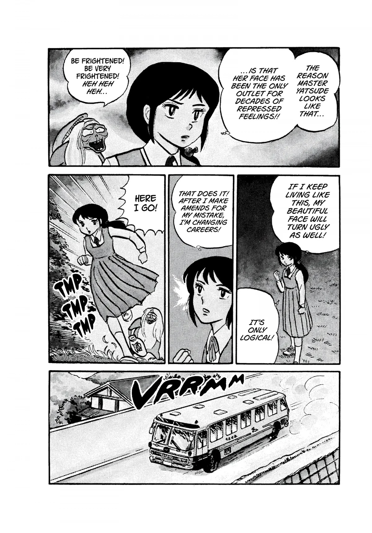 Urusei Yatsura Chapter 52 page 12 - Chapter 52: Kunoichi, Running in Nara