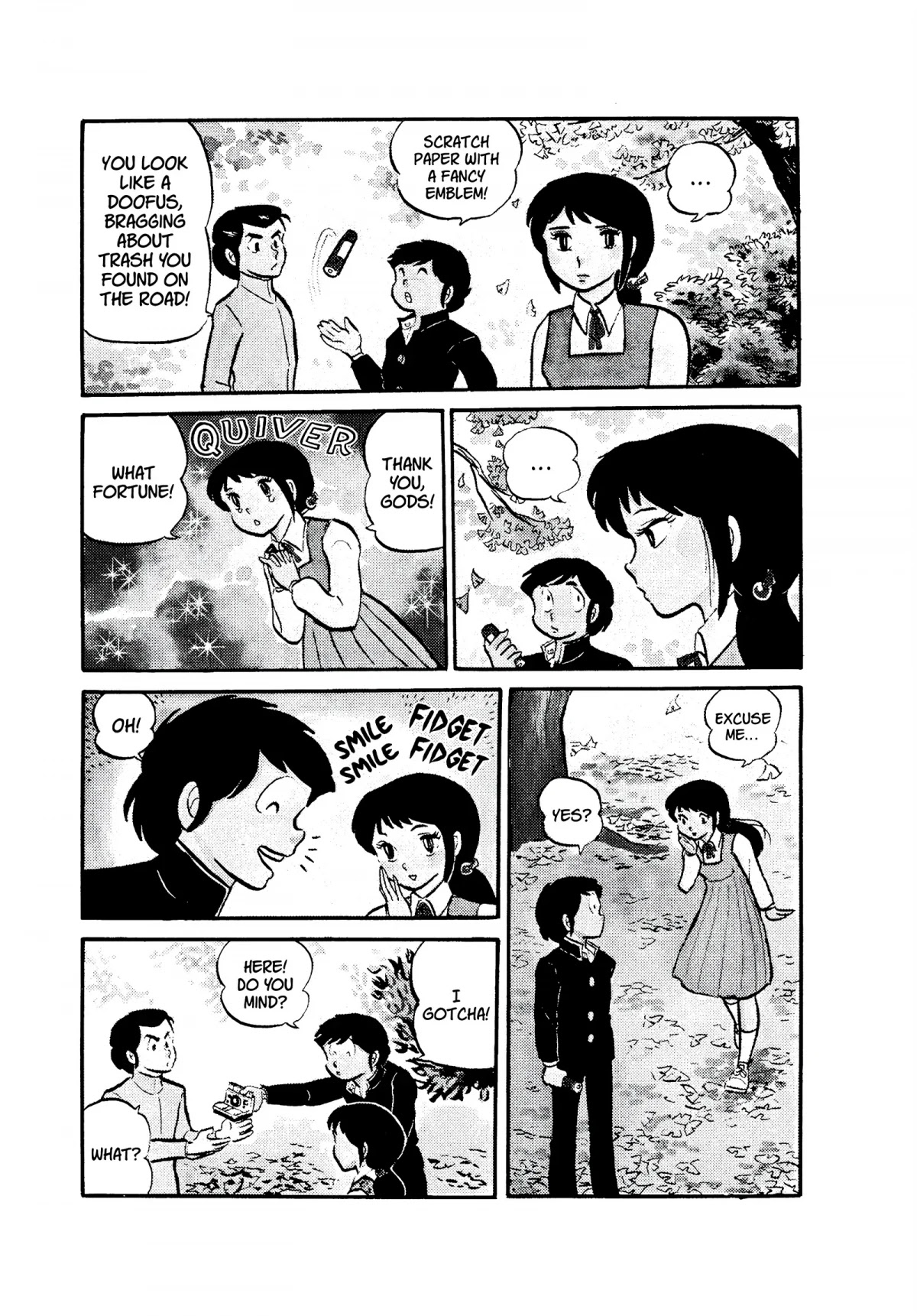 Urusei Yatsura Chapter 52 page 7 - Chapter 52: Kunoichi, Running in Nara