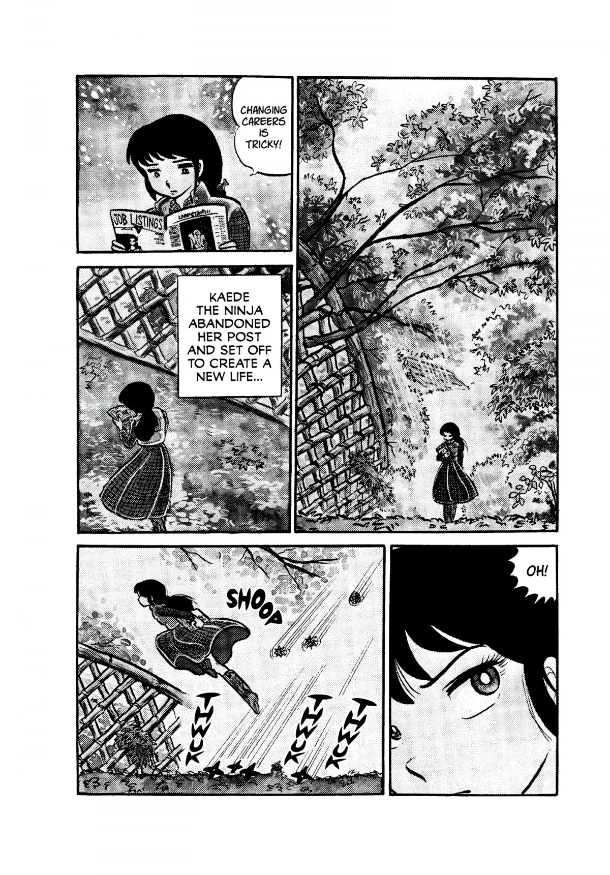 Urusei Yatsura Chapter 53 page 2 - Chapter 53: Kunoichi, Lurking in Kyoto