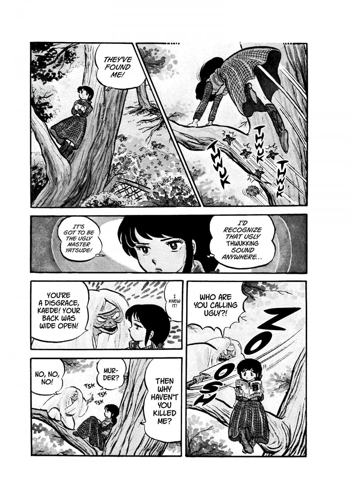 Urusei Yatsura Chapter 53 page 3 - Chapter 53: Kunoichi, Lurking in Kyoto