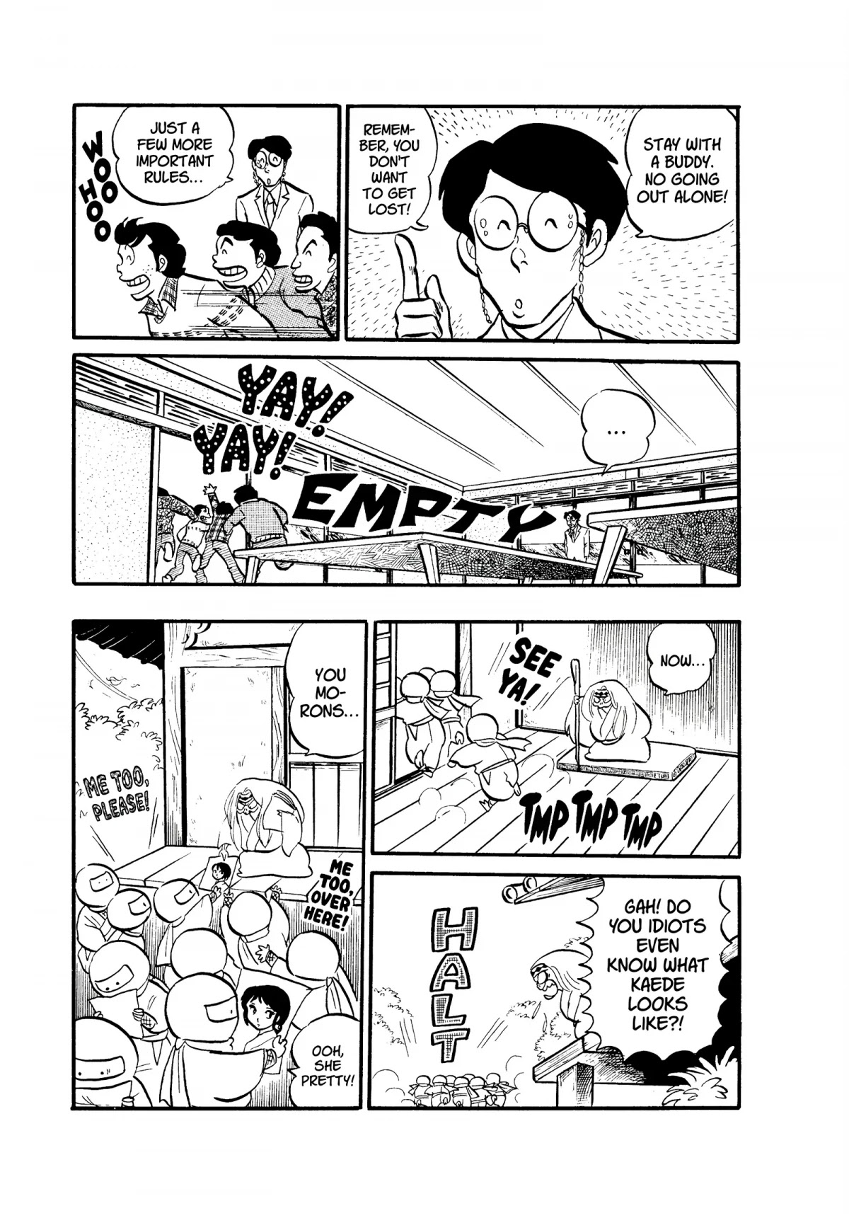 Urusei Yatsura Chapter 54 page 3 - Chapter 54: Kunoichi Forever