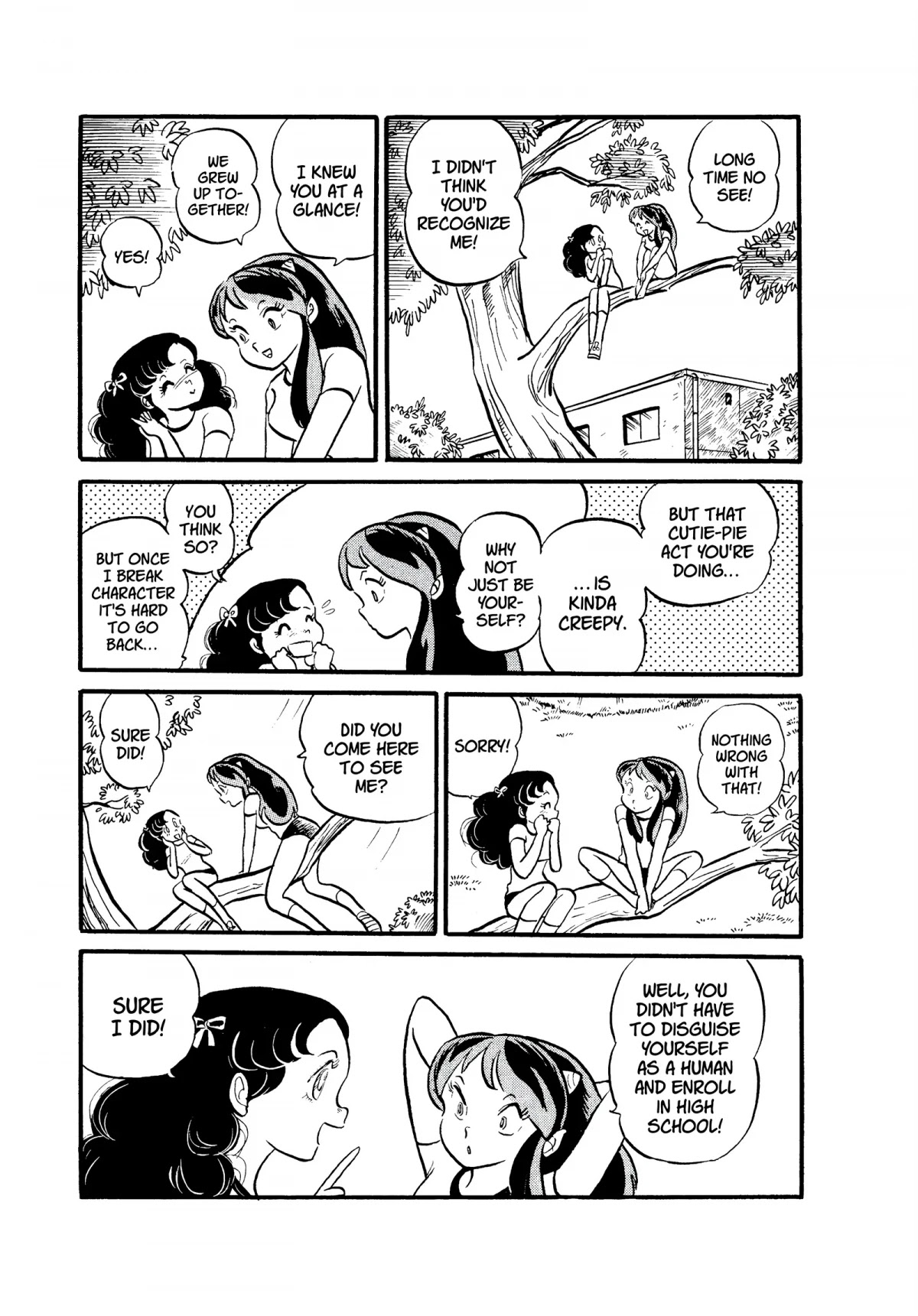 Urusei Yatsura Chapter 55 page 7 - Chapter 55: Sports Festival Close Call
