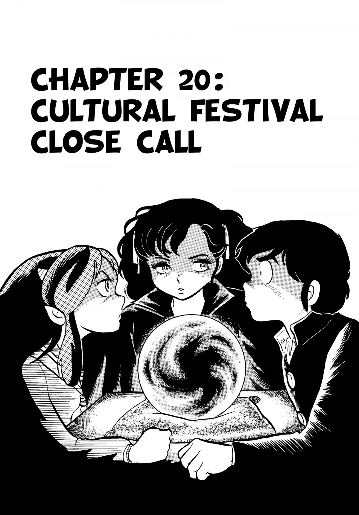 Urusei Yatsura Chapter 56 page 1 - Chapter 56: Cultural Festival Close Call
