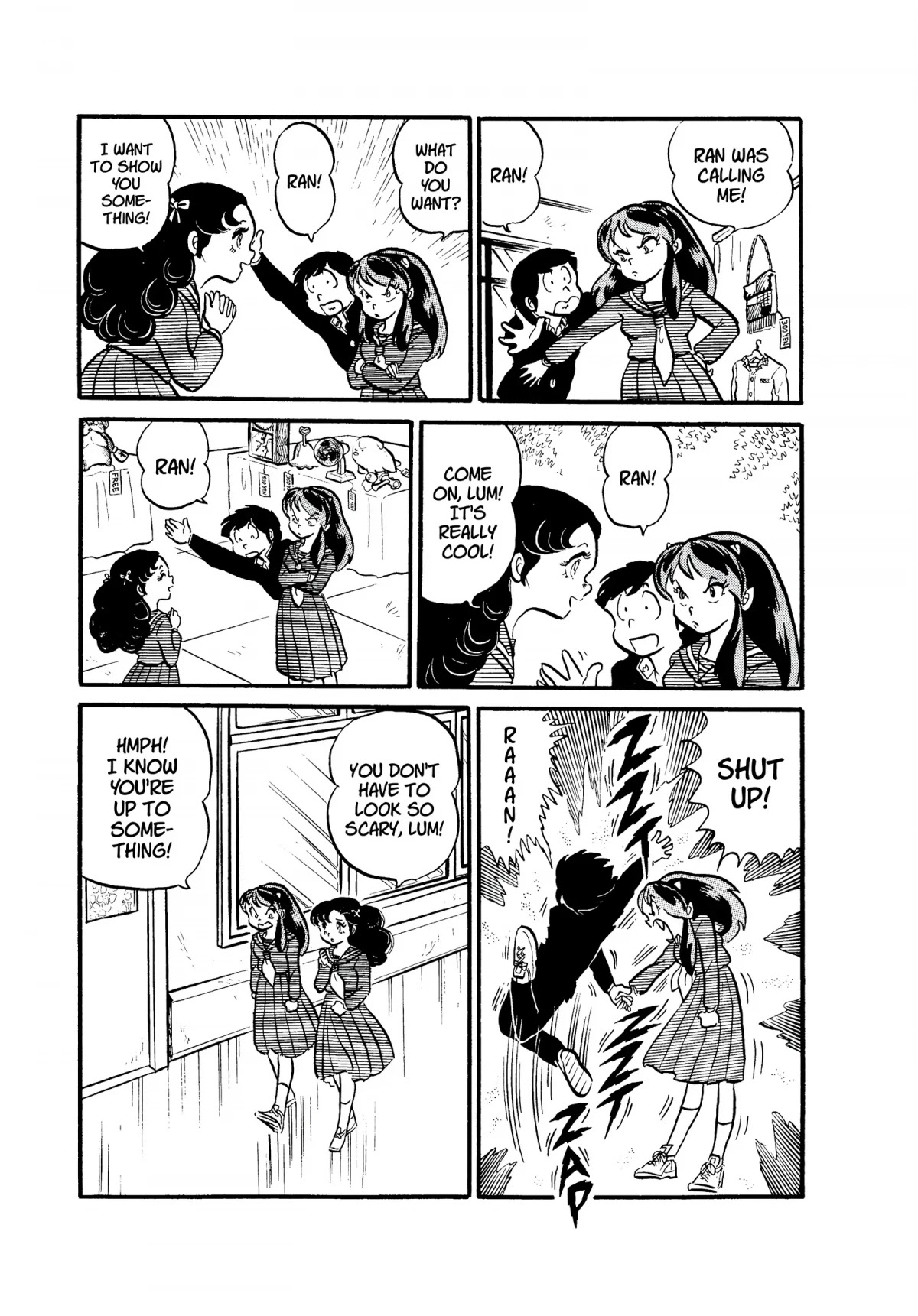 Urusei Yatsura Chapter 56 page 3 - Chapter 56: Cultural Festival Close Call