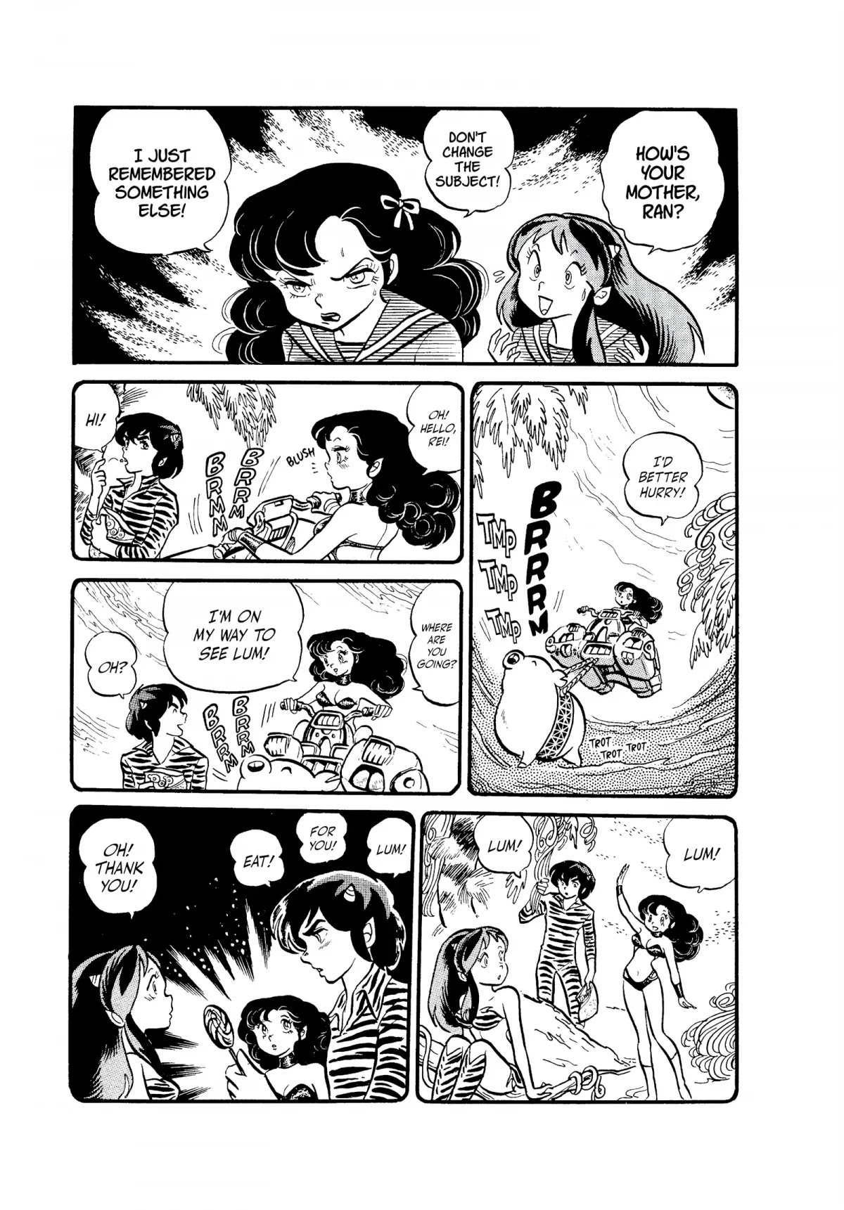 Urusei Yatsura Chapter 56 page 7 - Chapter 56: Cultural Festival Close Call
