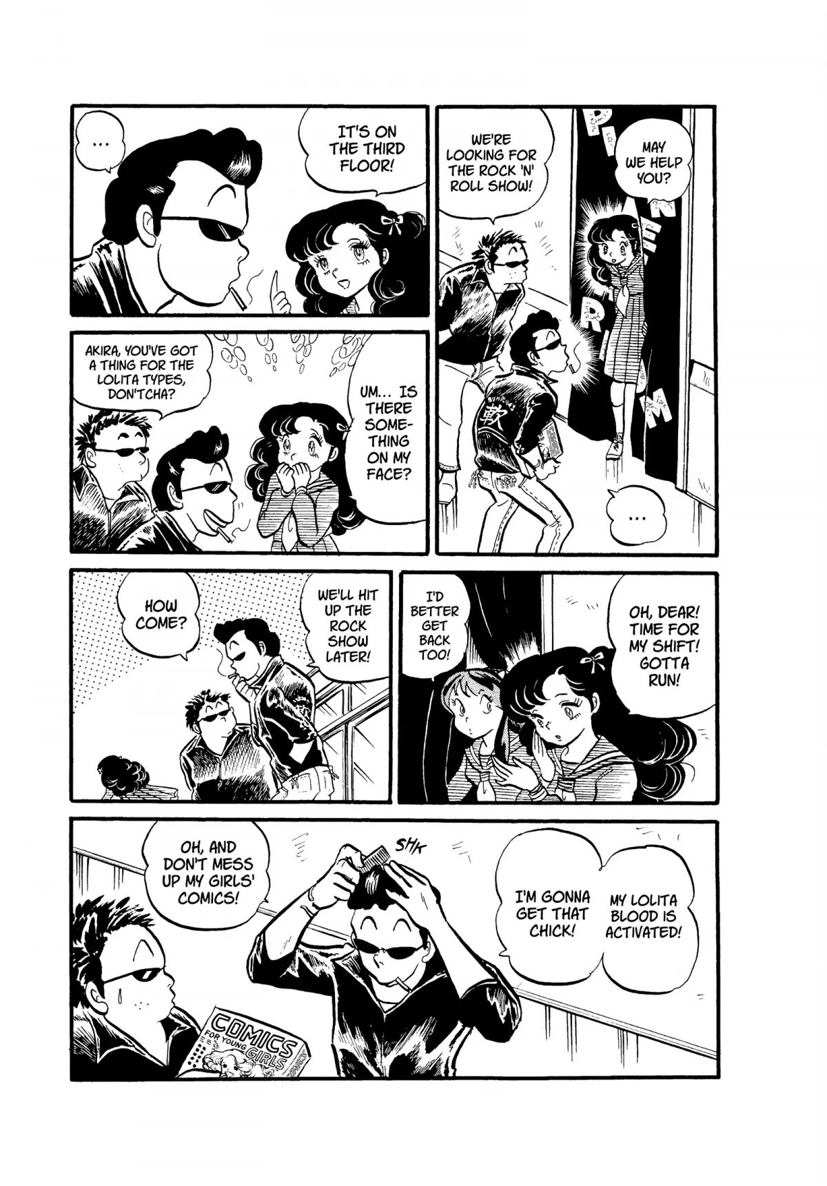 Urusei Yatsura Chapter 56 page 9 - Chapter 56: Cultural Festival Close Call
