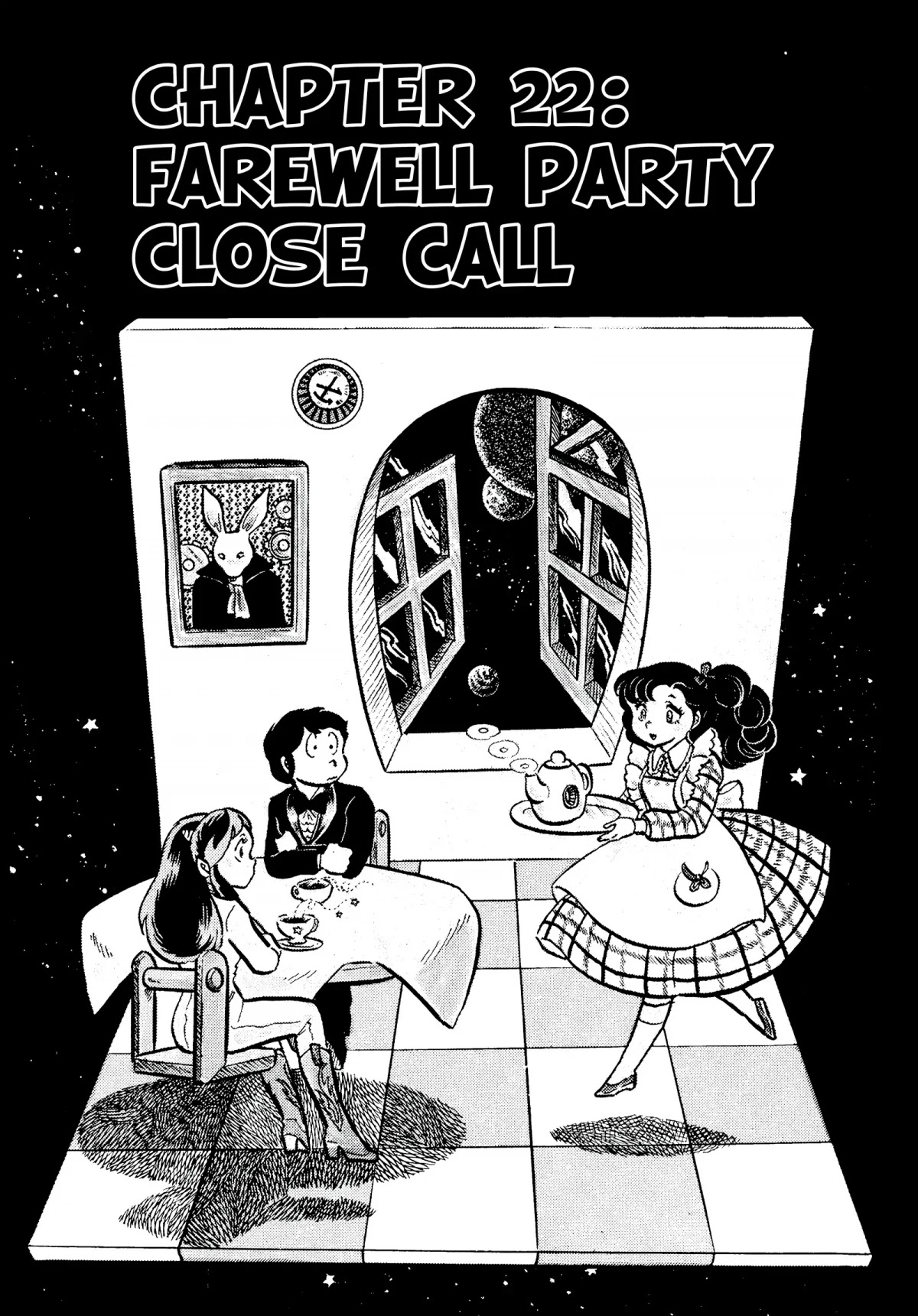 Urusei Yatsura Chapter 58 page 1 - Chapter 58: Farewell Party Close Call