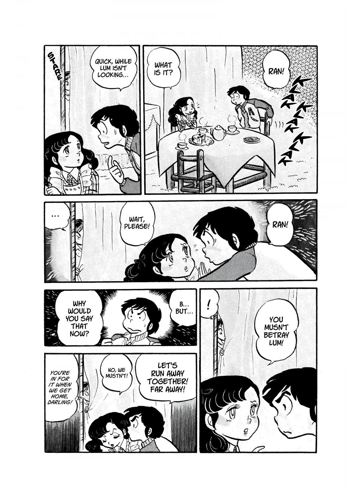 Urusei Yatsura Chapter 58 page 10 - Chapter 58: Farewell Party Close Call