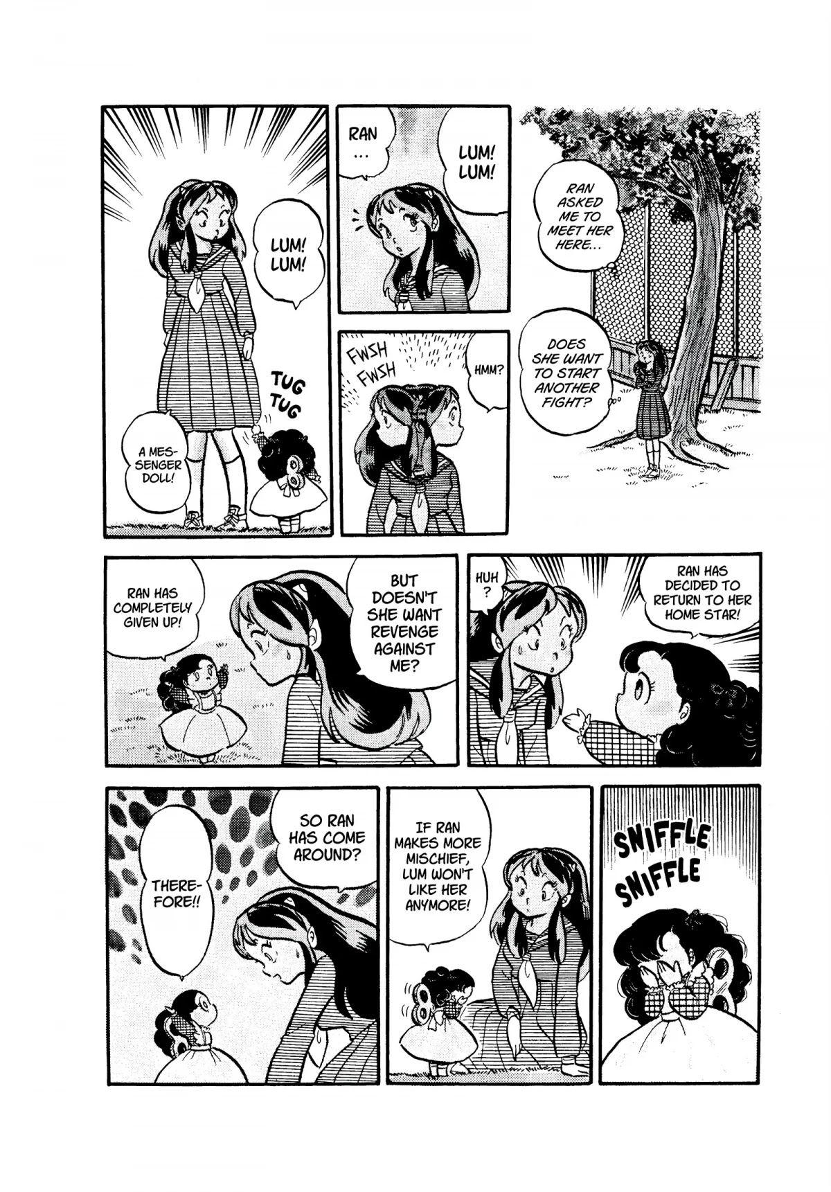 Urusei Yatsura Chapter 58 page 2 - Chapter 58: Farewell Party Close Call