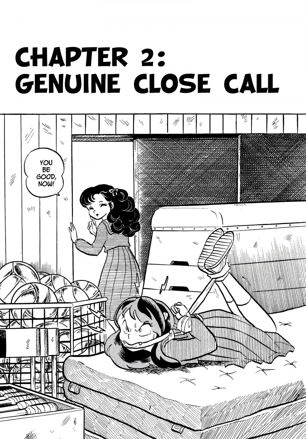 Urusei Yatsura Chapter 60 page 1 - Chapter 60: Genuine Close Call
