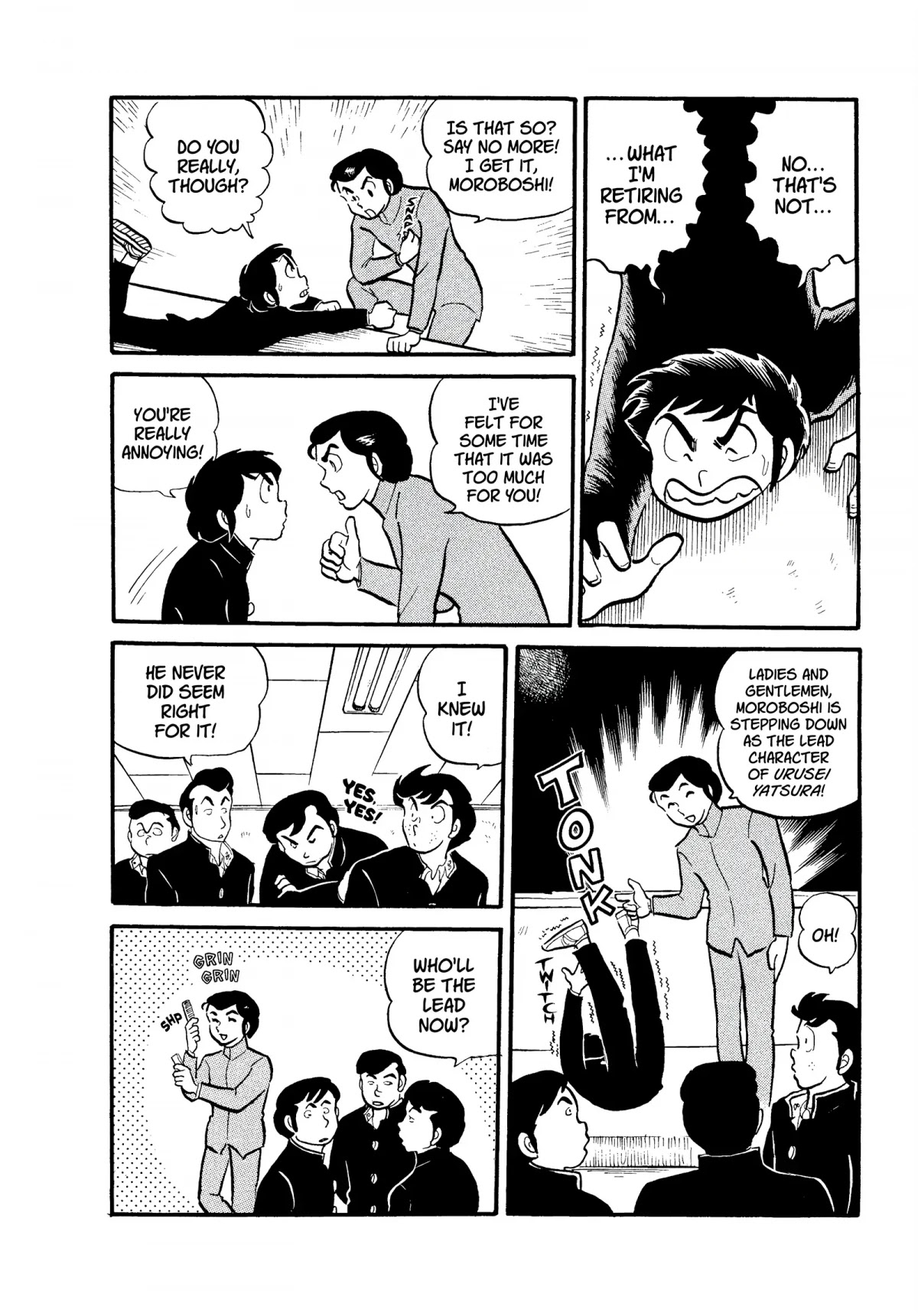 Urusei Yatsura Chapter 61 page 10 - Chapter 61: Ataru Retires