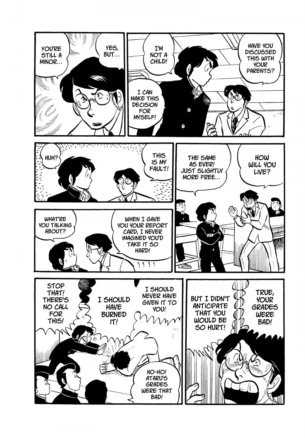 Urusei Yatsura Chapter 61 page 6 - Chapter 61: Ataru Retires