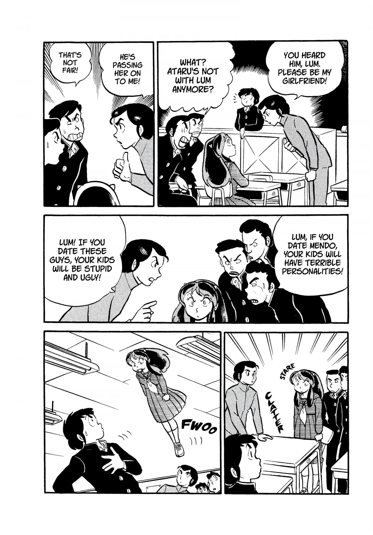 Urusei Yatsura Chapter 61 page 8 - Chapter 61: Ataru Retires