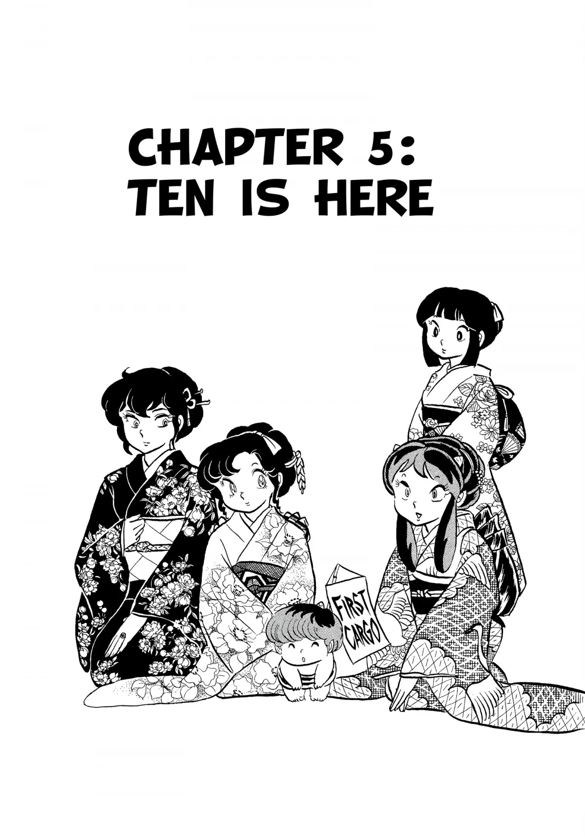 Urusei Yatsura Chapter 63 page 1 - Chapter 63: Ten Is Here