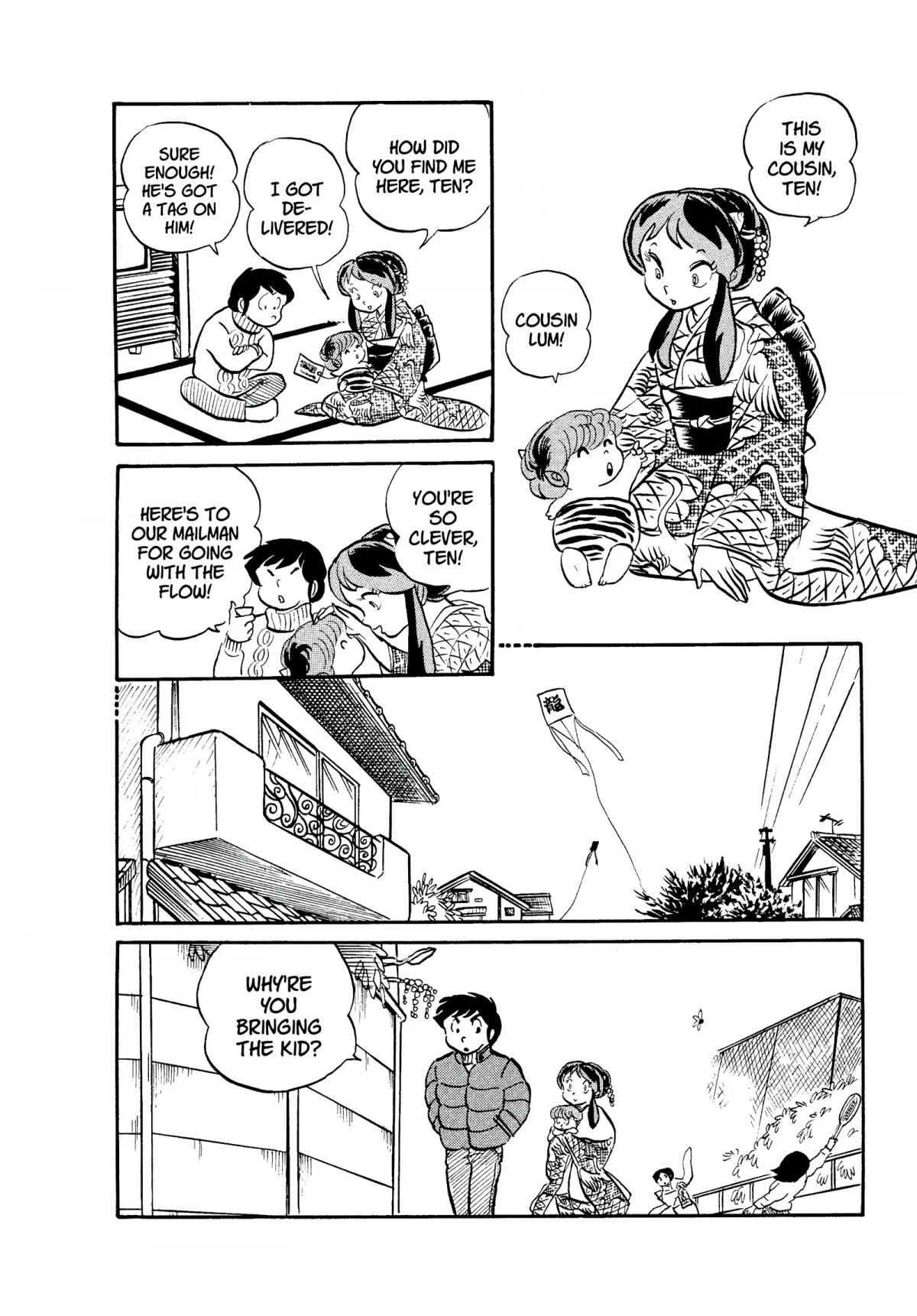 Urusei Yatsura Chapter 63 page 6 - Chapter 63: Ten Is Here