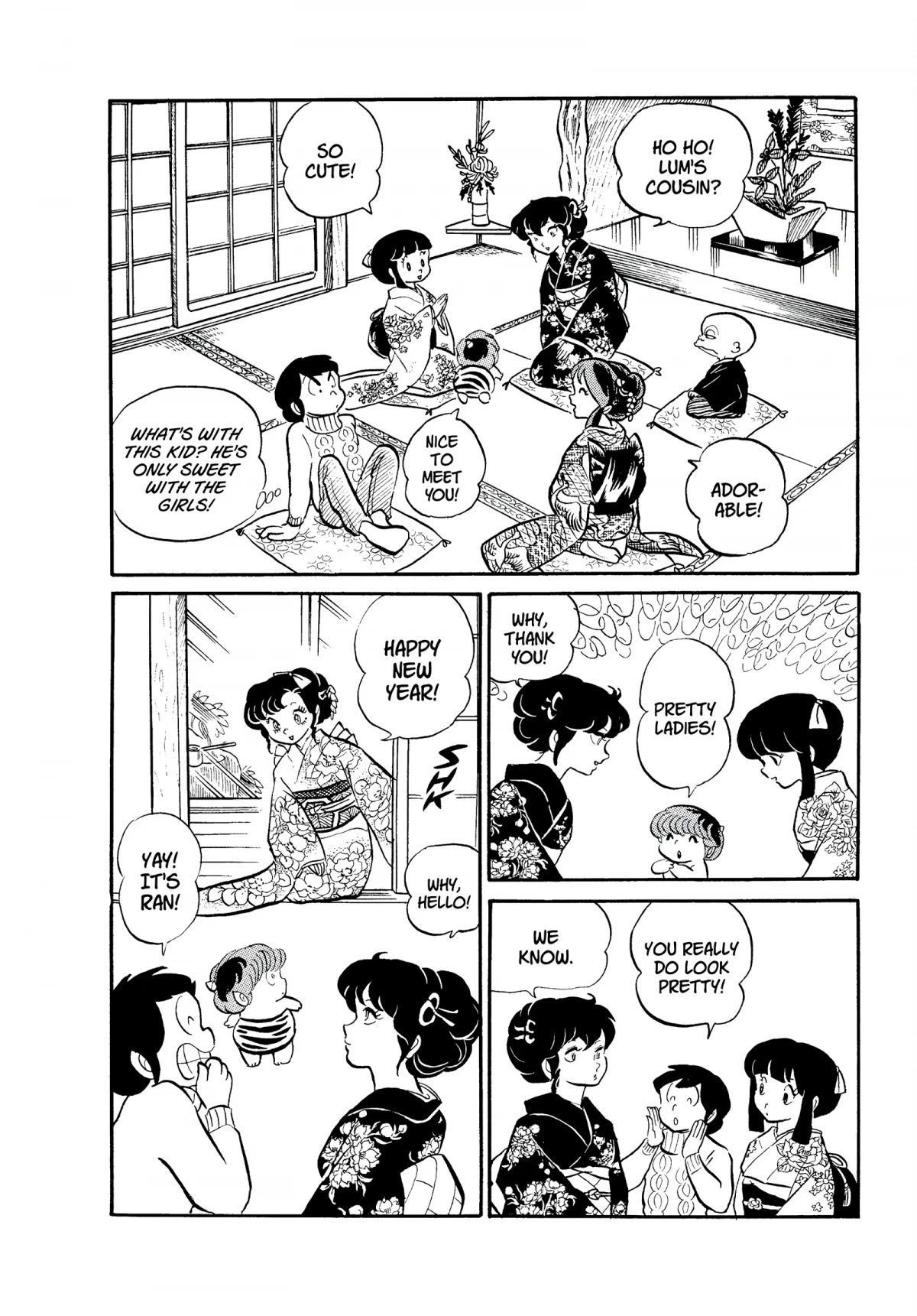 Urusei Yatsura Chapter 63 page 8 - Chapter 63: Ten Is Here