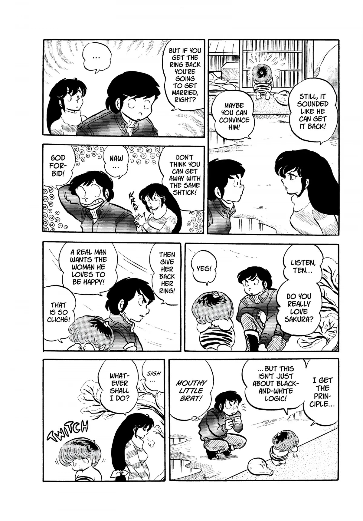 Urusei Yatsura Chapter 64 page 14 - Chapter 64: Ten’s Love