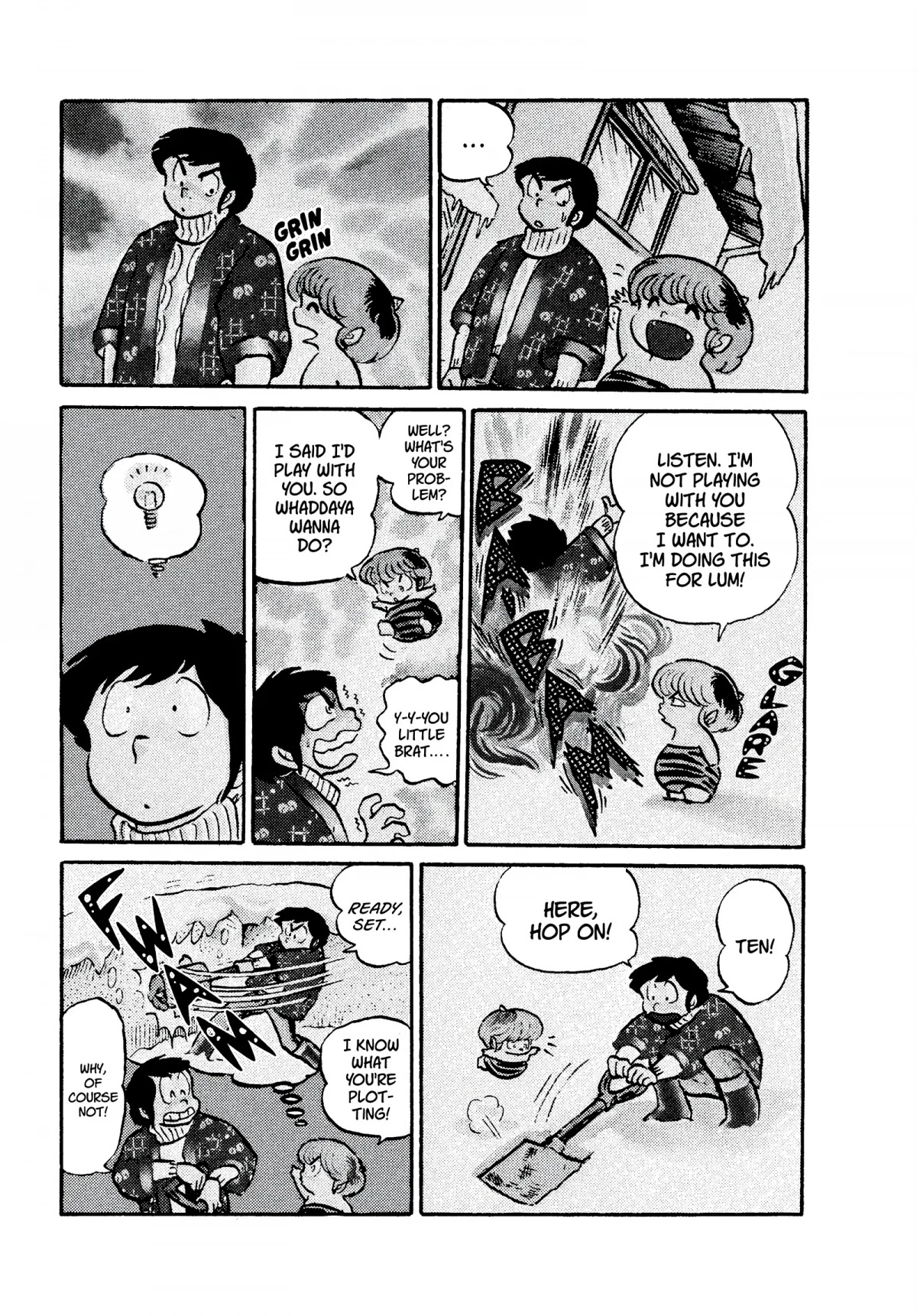 Urusei Yatsura Chapter 64 page 5 - Chapter 64: Ten’s Love