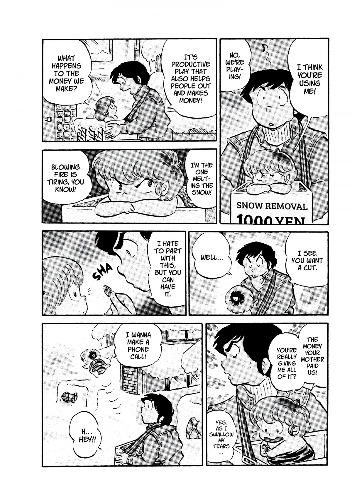 Urusei Yatsura Chapter 64 page 8 - Chapter 64: Ten’s Love