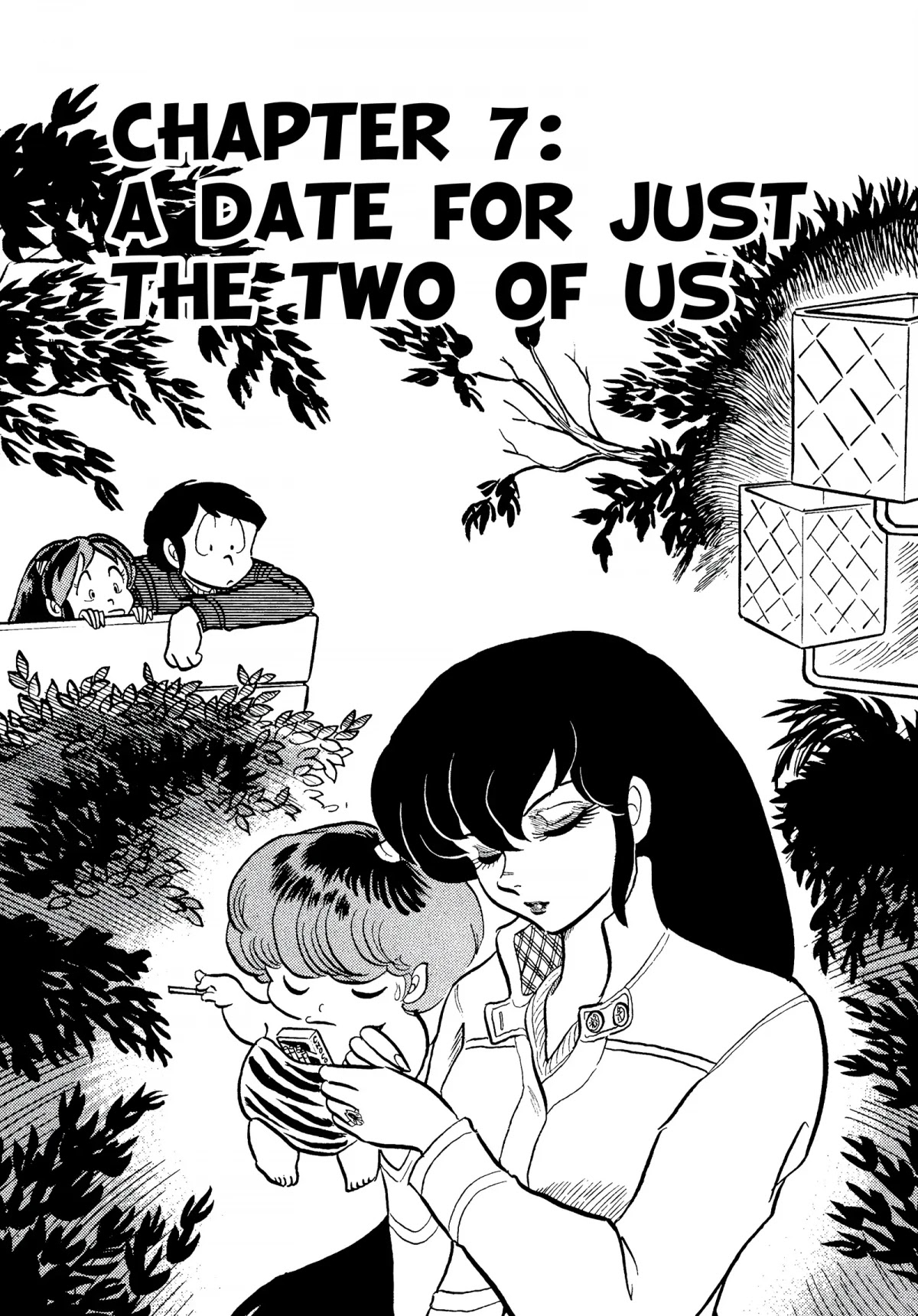 Urusei Yatsura Chapter 65 page 1 - Chapter 65: A Date for Just the Two of Us