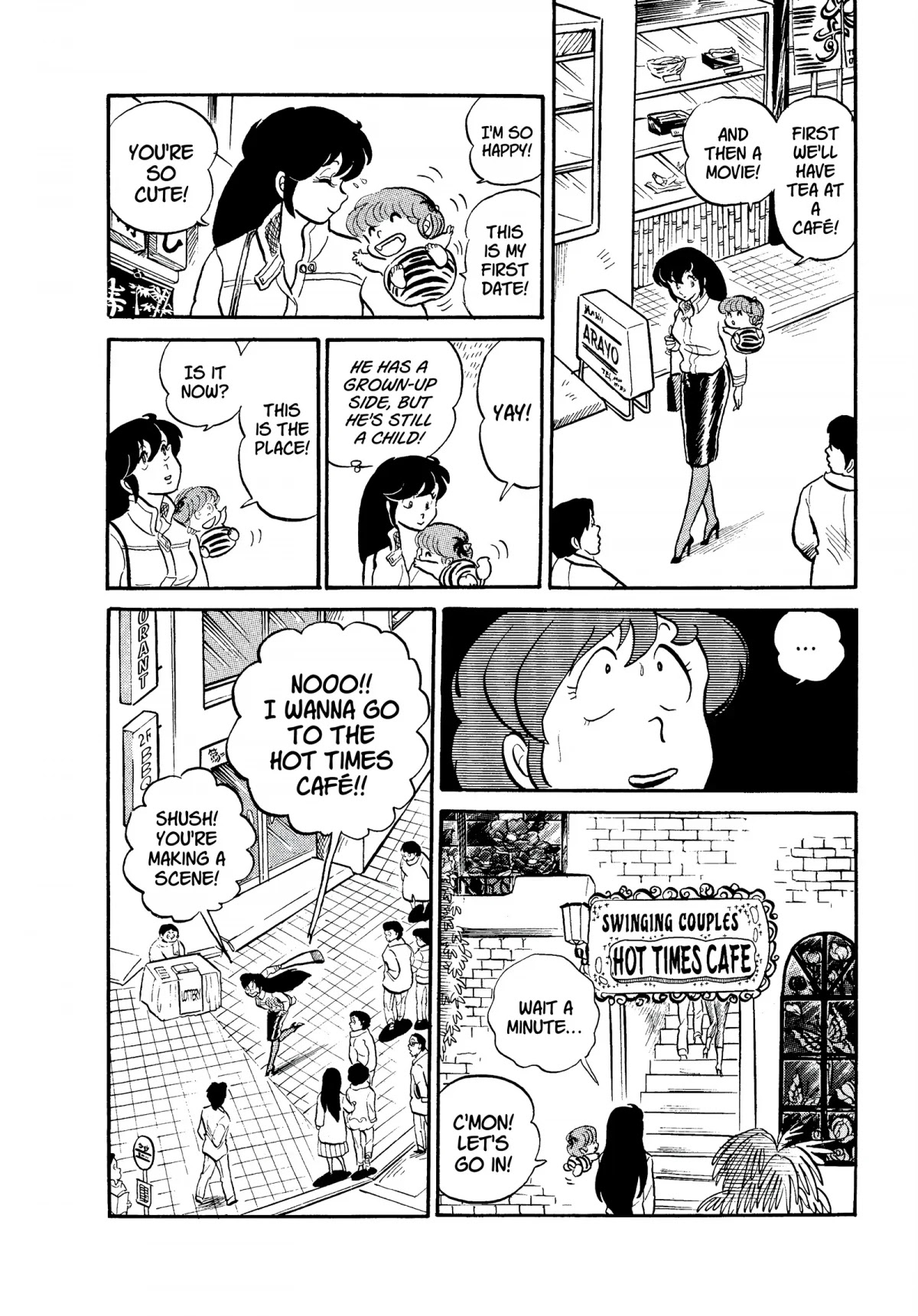 Urusei Yatsura Chapter 65 page 10 - Chapter 65: A Date for Just the Two of Us