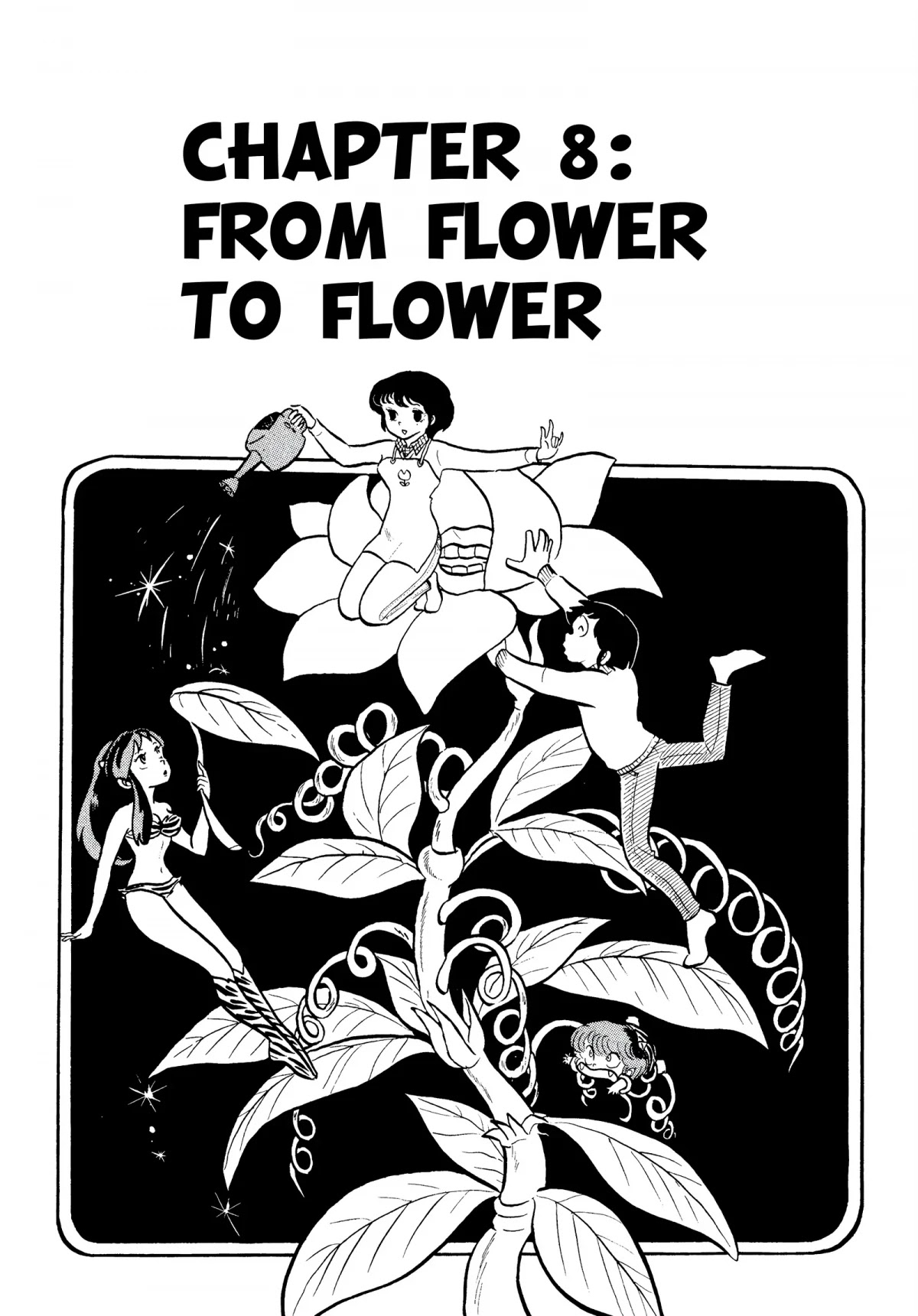 Urusei Yatsura Chapter 66 page 1 - Chapter 66: From Flower to Flower