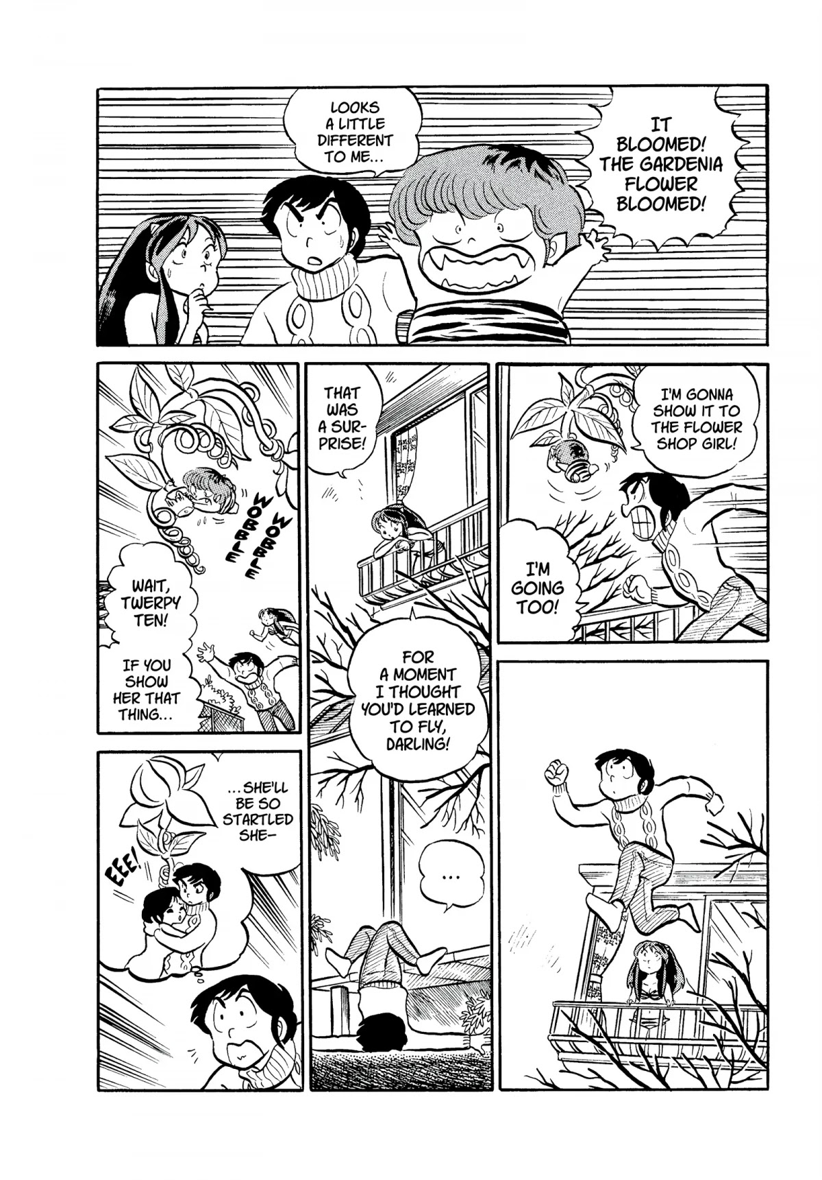 Urusei Yatsura Chapter 66 page 10 - Chapter 66: From Flower to Flower