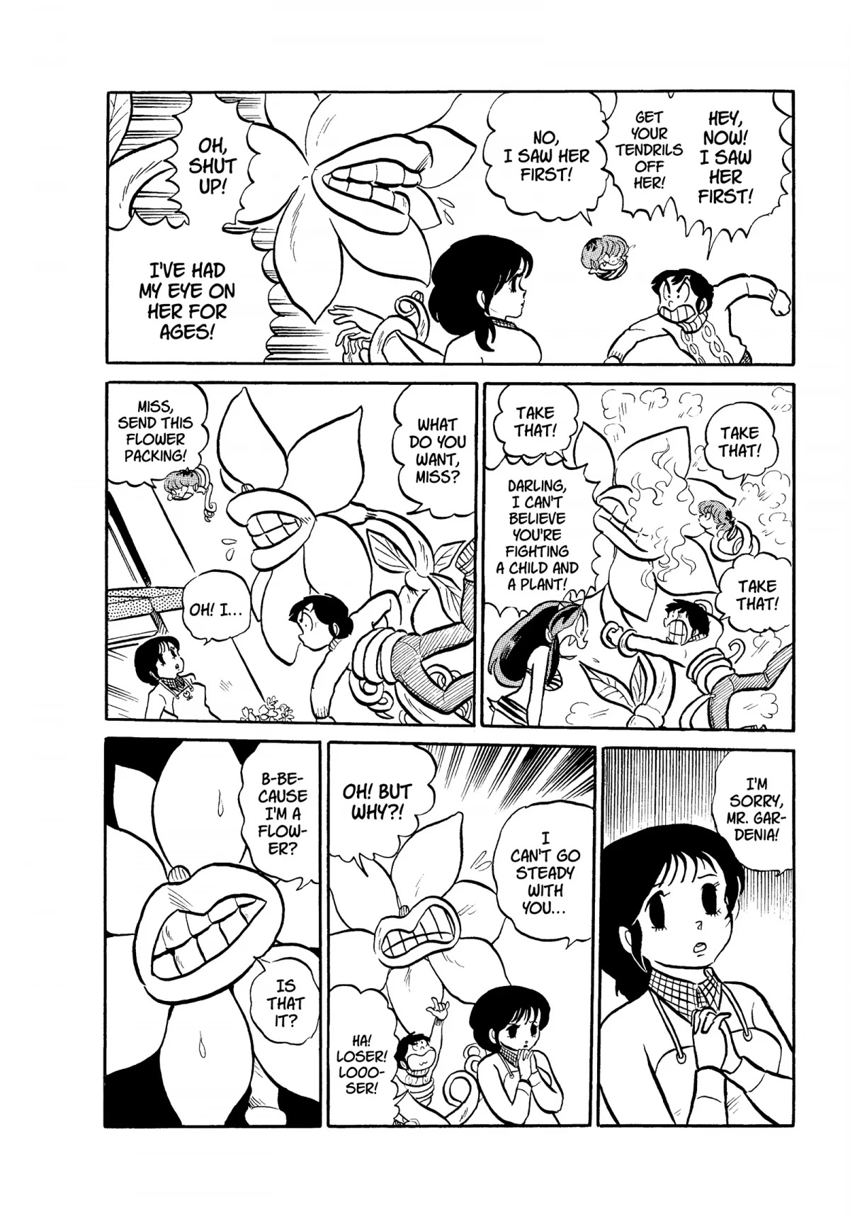 Urusei Yatsura Chapter 66 page 14 - Chapter 66: From Flower to Flower
