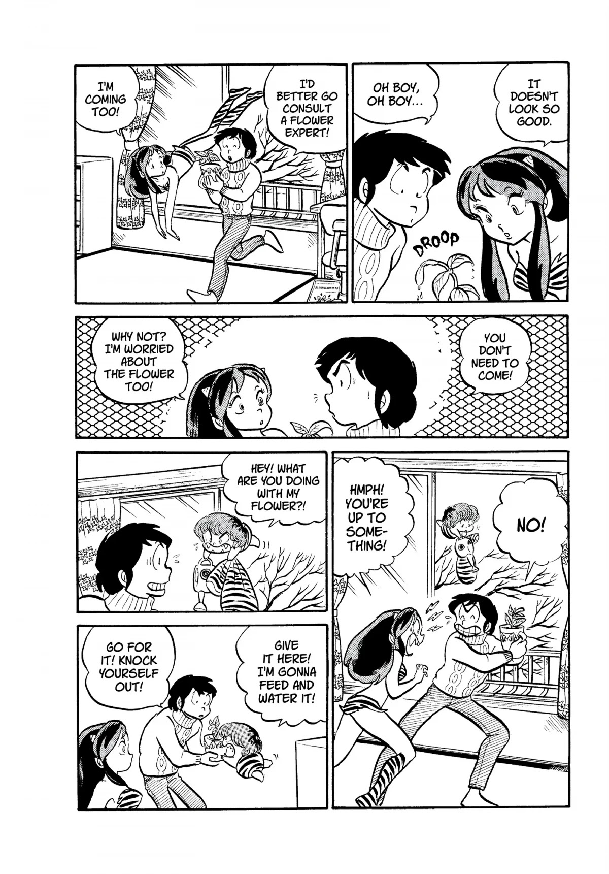Urusei Yatsura Chapter 66 page 8 - Chapter 66: From Flower to Flower