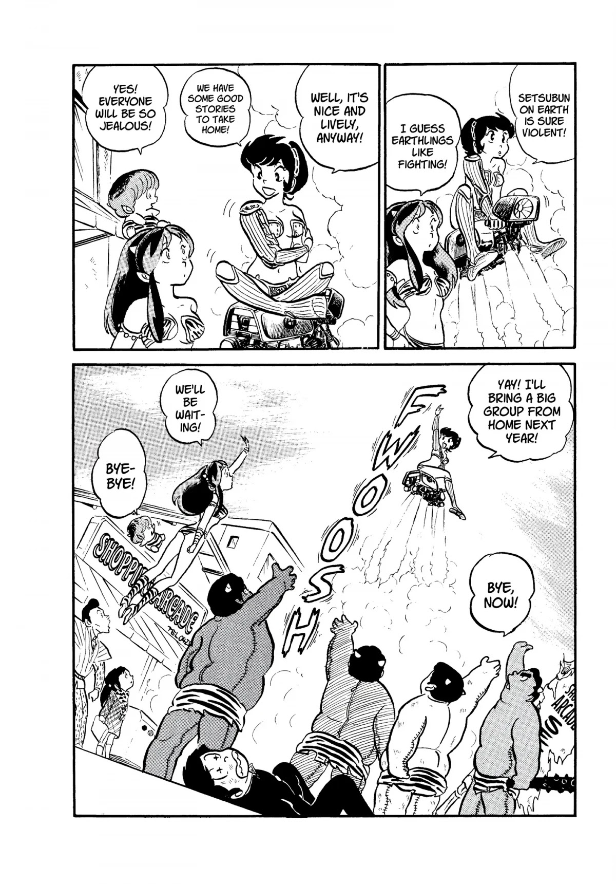 Urusei Yatsura Chapter 67 page 16 - Chapter 67: Bean-Shooter for Ogres