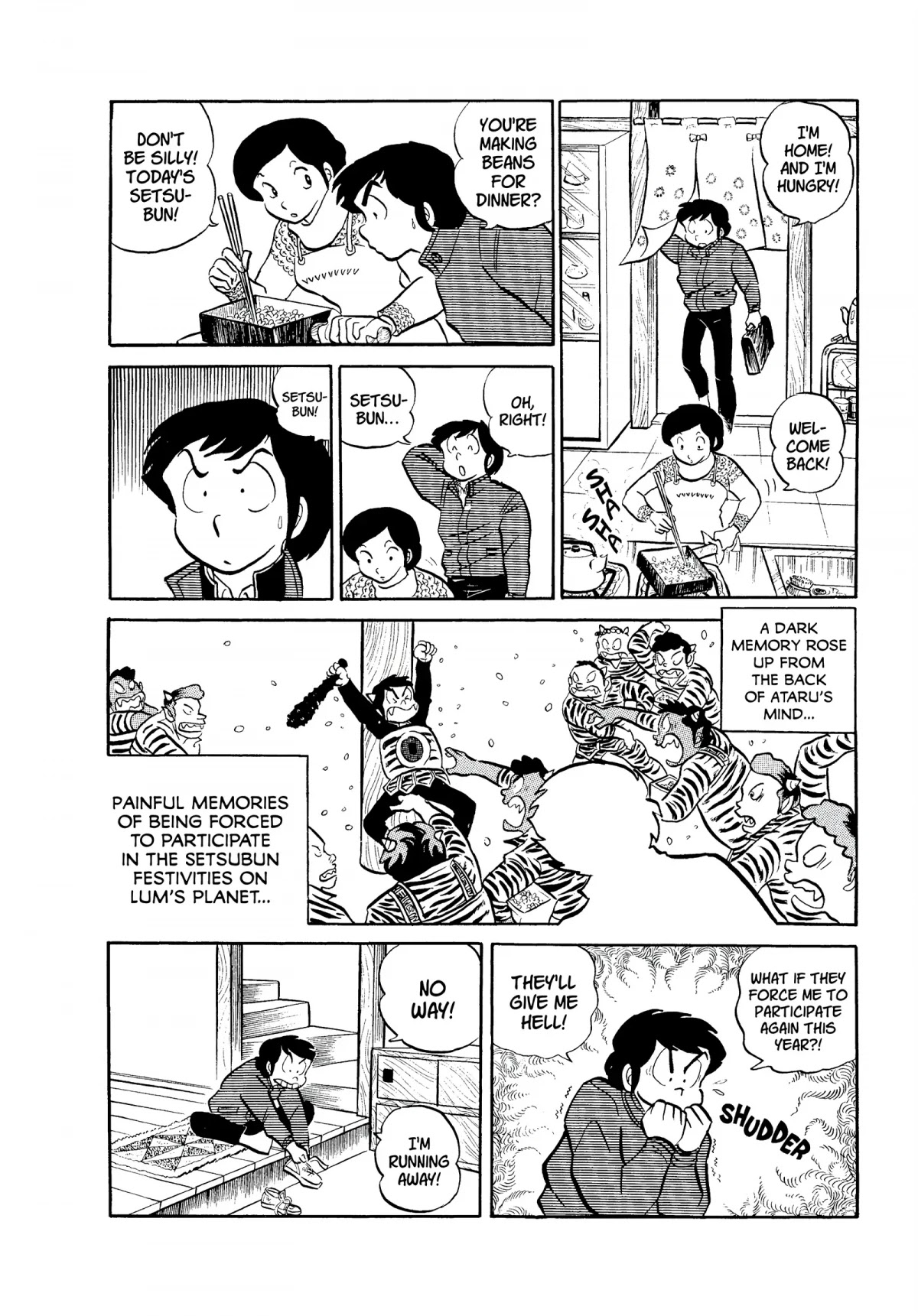 Urusei Yatsura Chapter 67 page 2 - Chapter 67: Bean-Shooter for Ogres