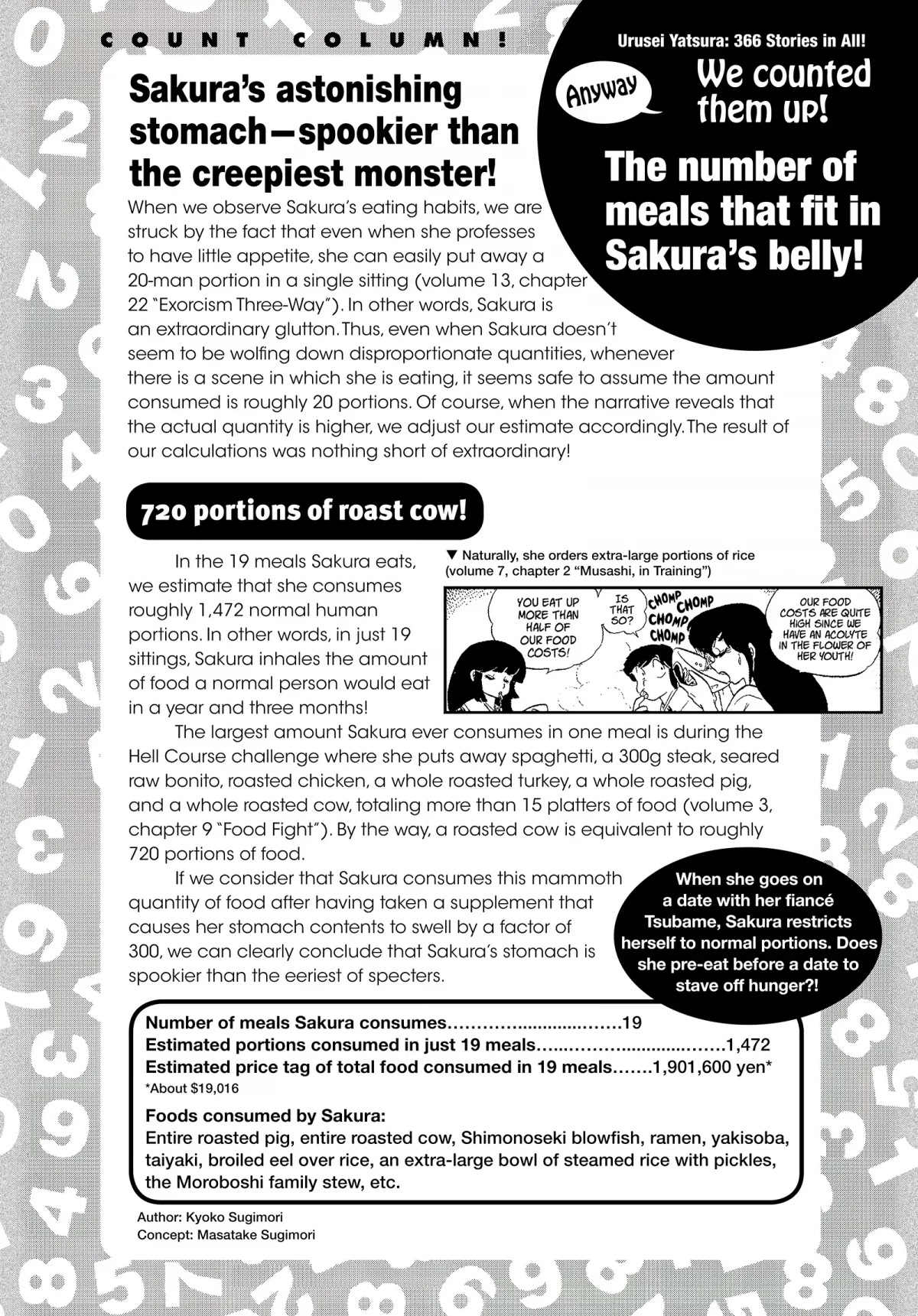 Urusei Yatsura Chapter 69.5 page 6 - Chapter 69.5: Urusei Yatsura Data File 07