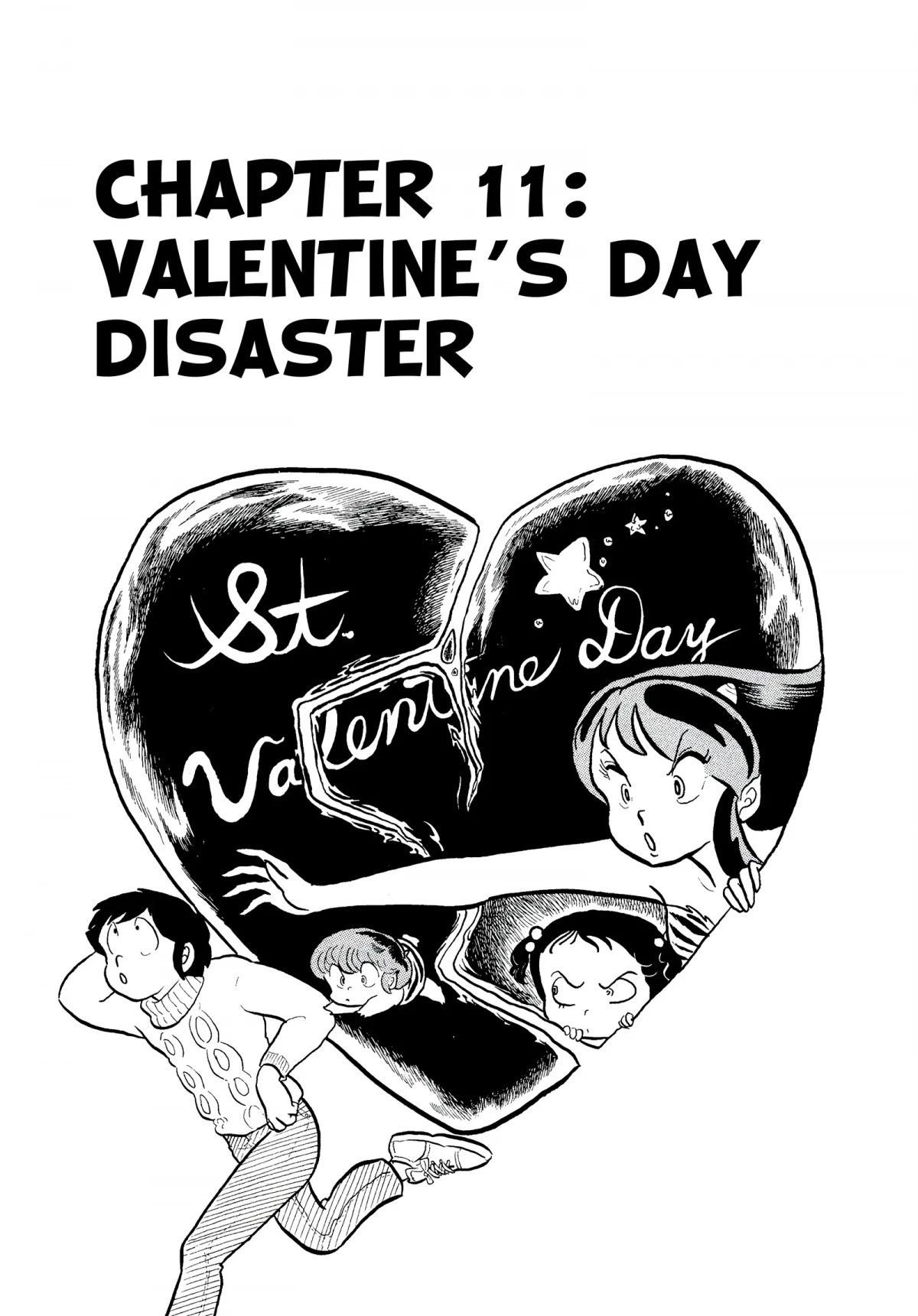 Urusei Yatsura Chapter 69 page 1 - Chapter 69: Valentine’s Day Disaster