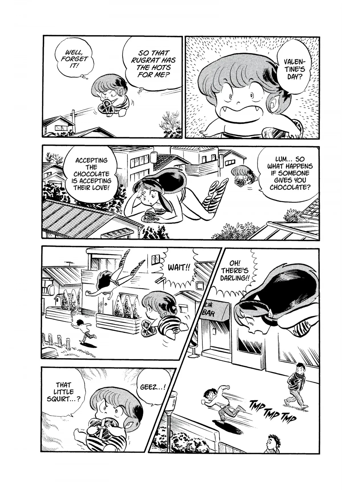 Urusei Yatsura Chapter 69 page 6 - Chapter 69: Valentine’s Day Disaster