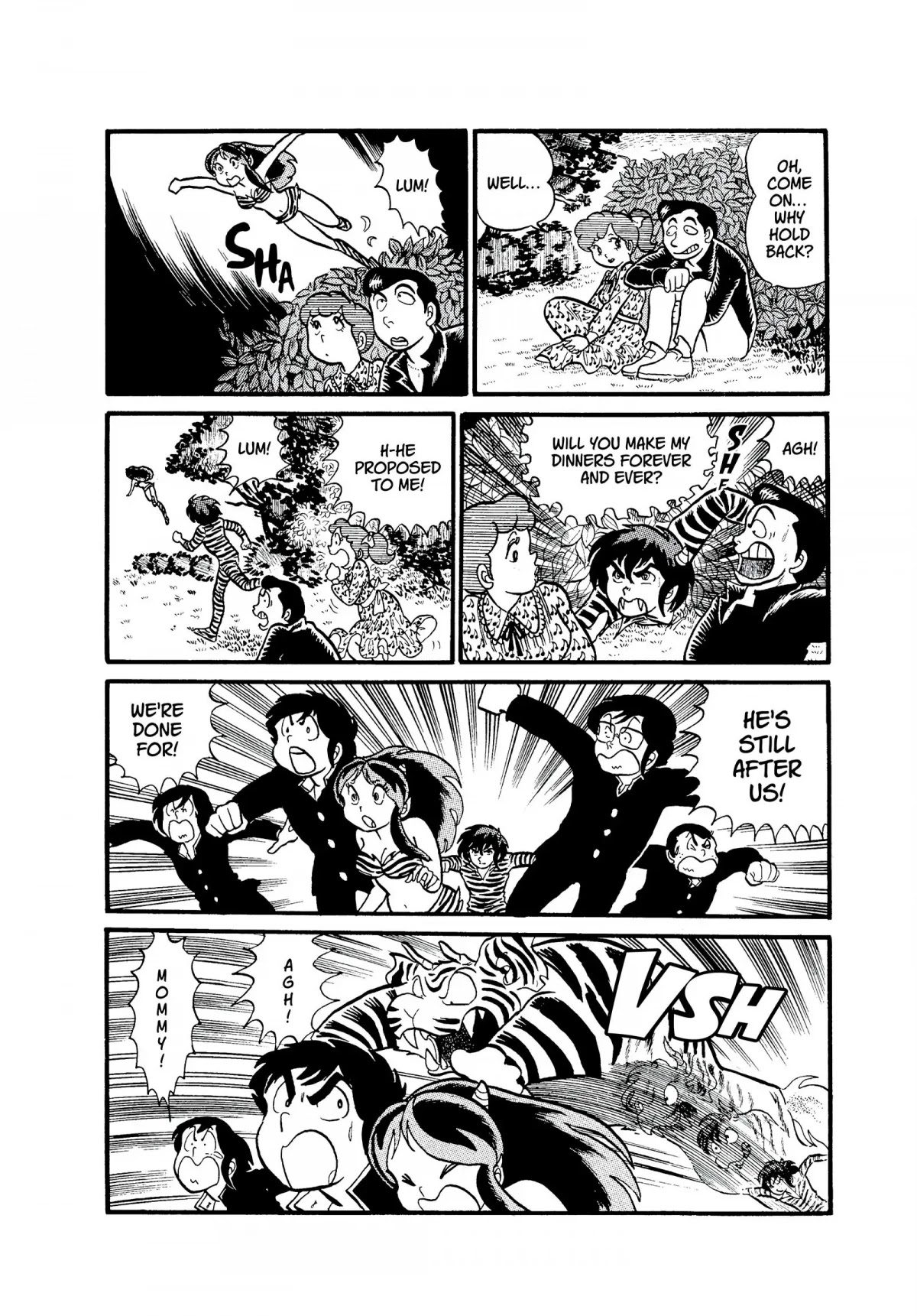 Urusei Yatsura Chapter 7 page 12 - Chapter 7: A Contemptible Good-For-Nothing