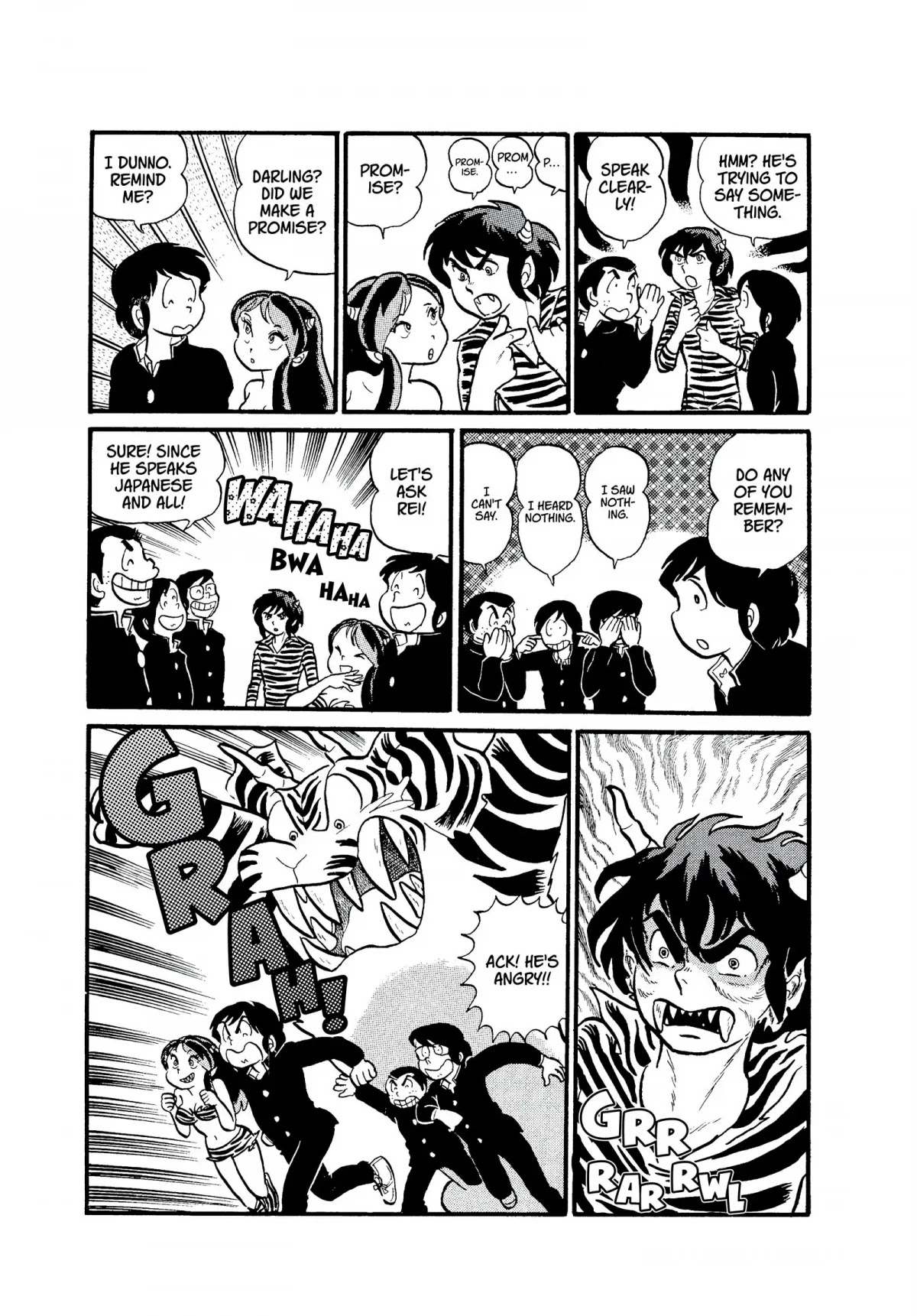 Urusei Yatsura Chapter 7 page 9 - Chapter 7: A Contemptible Good-For-Nothing