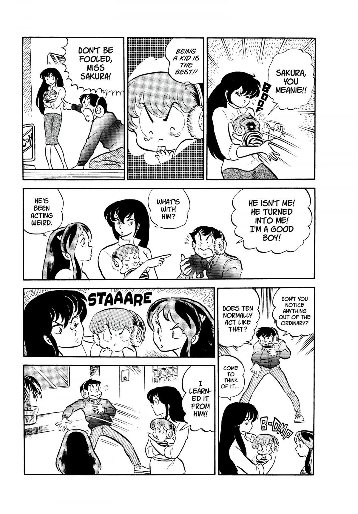 Urusei Yatsura Chapter 72 page 11 - Chapter 72: Eerie Earmuffs