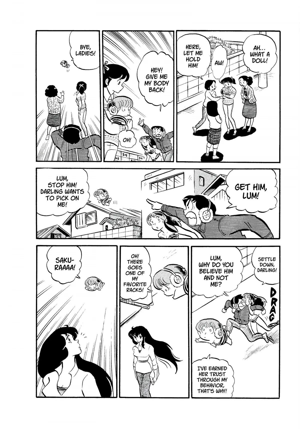 Urusei Yatsura Chapter 72 page 8 - Chapter 72: Eerie Earmuffs