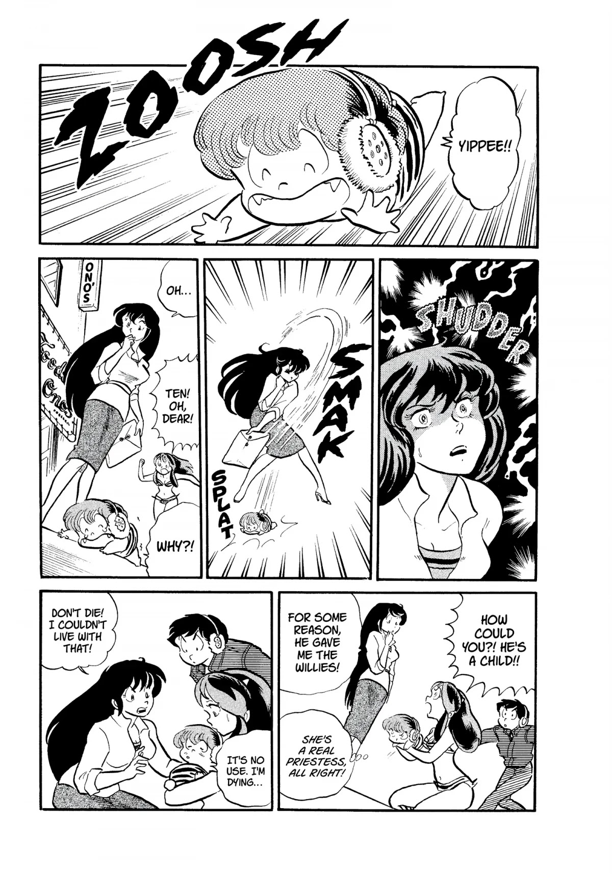 Urusei Yatsura Chapter 72 page 9 - Chapter 72: Eerie Earmuffs