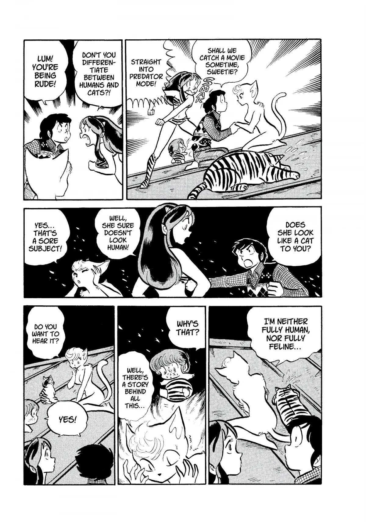 Urusei Yatsura Chapter 73 page 7 - Chapter 73: Beware the Fearsome Meow-Meow