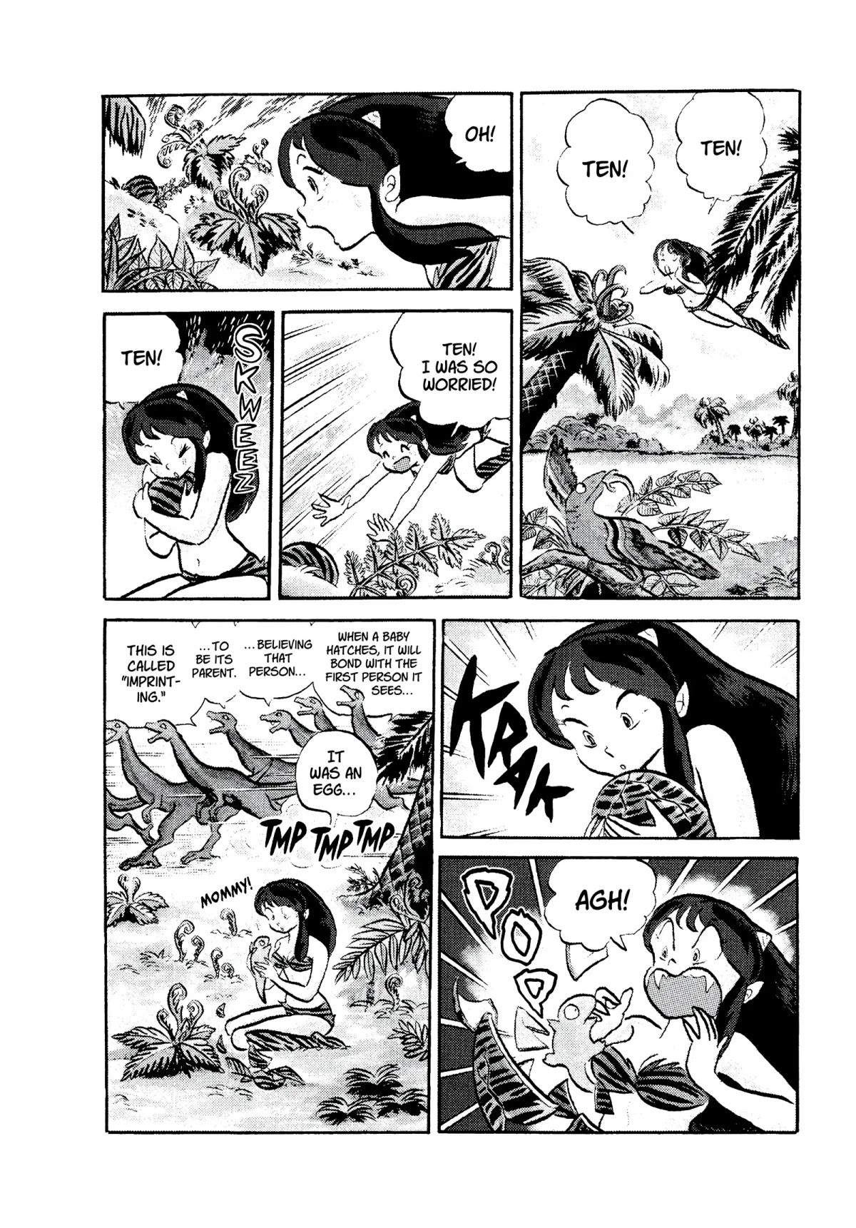 Urusei Yatsura Chapter 74 page 12 - Chapter 74: The Flying Chaos Quartet