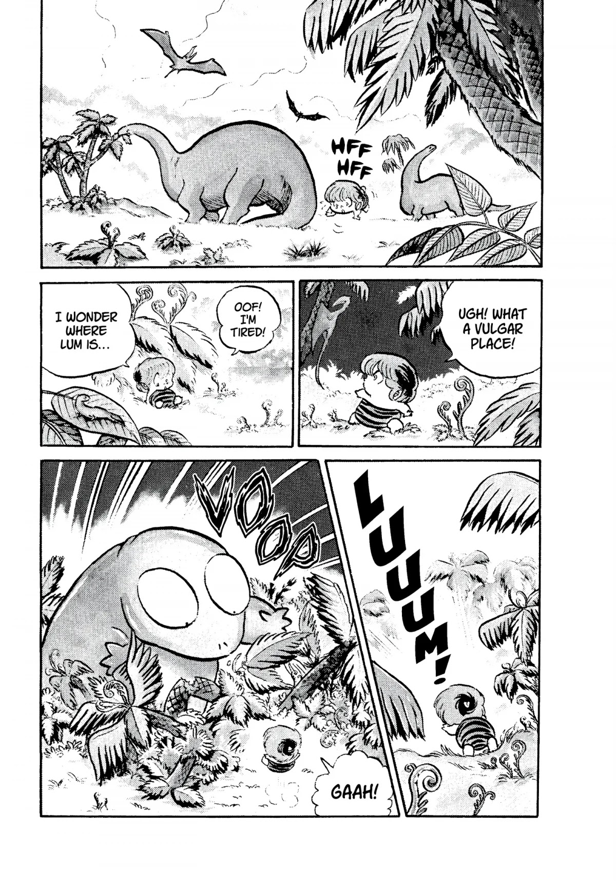 Urusei Yatsura Chapter 74 page 13 - Chapter 74: The Flying Chaos Quartet