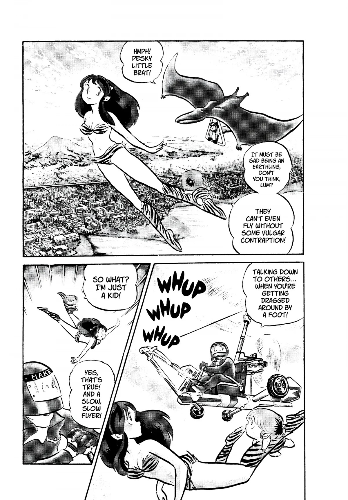 Urusei Yatsura Chapter 74 page 3 - Chapter 74: The Flying Chaos Quartet