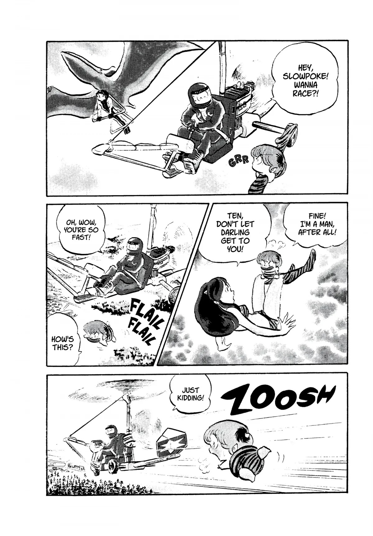 Urusei Yatsura Chapter 74 page 4 - Chapter 74: The Flying Chaos Quartet